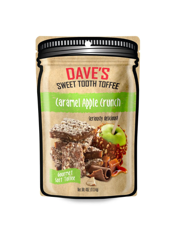 Dave’s Sweet Tooth Caramel Apple Crunch Toffee - 4oz