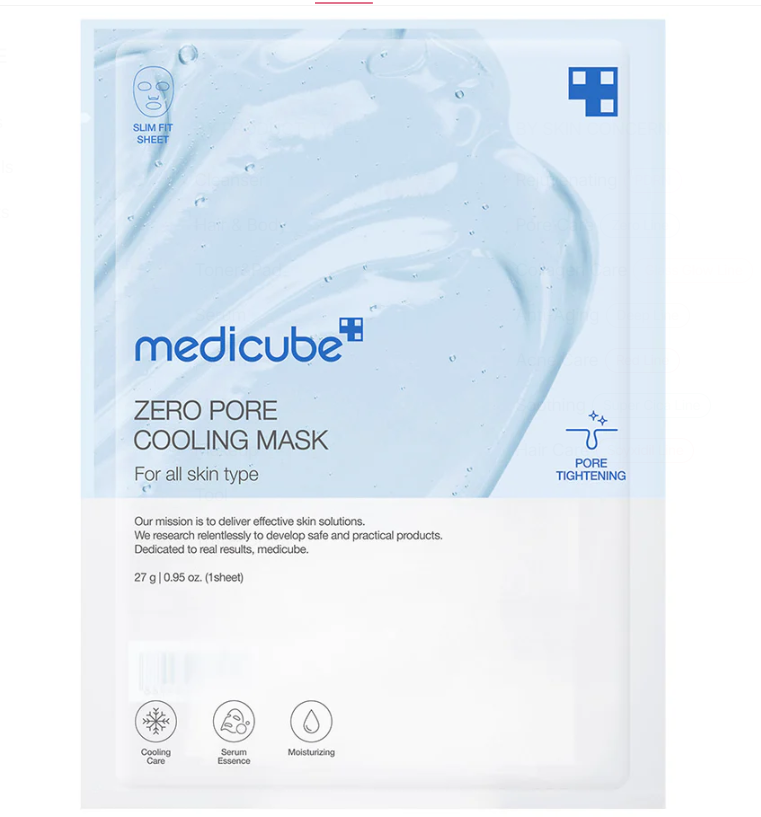 Zero Pore Cooling Mask by Medicube