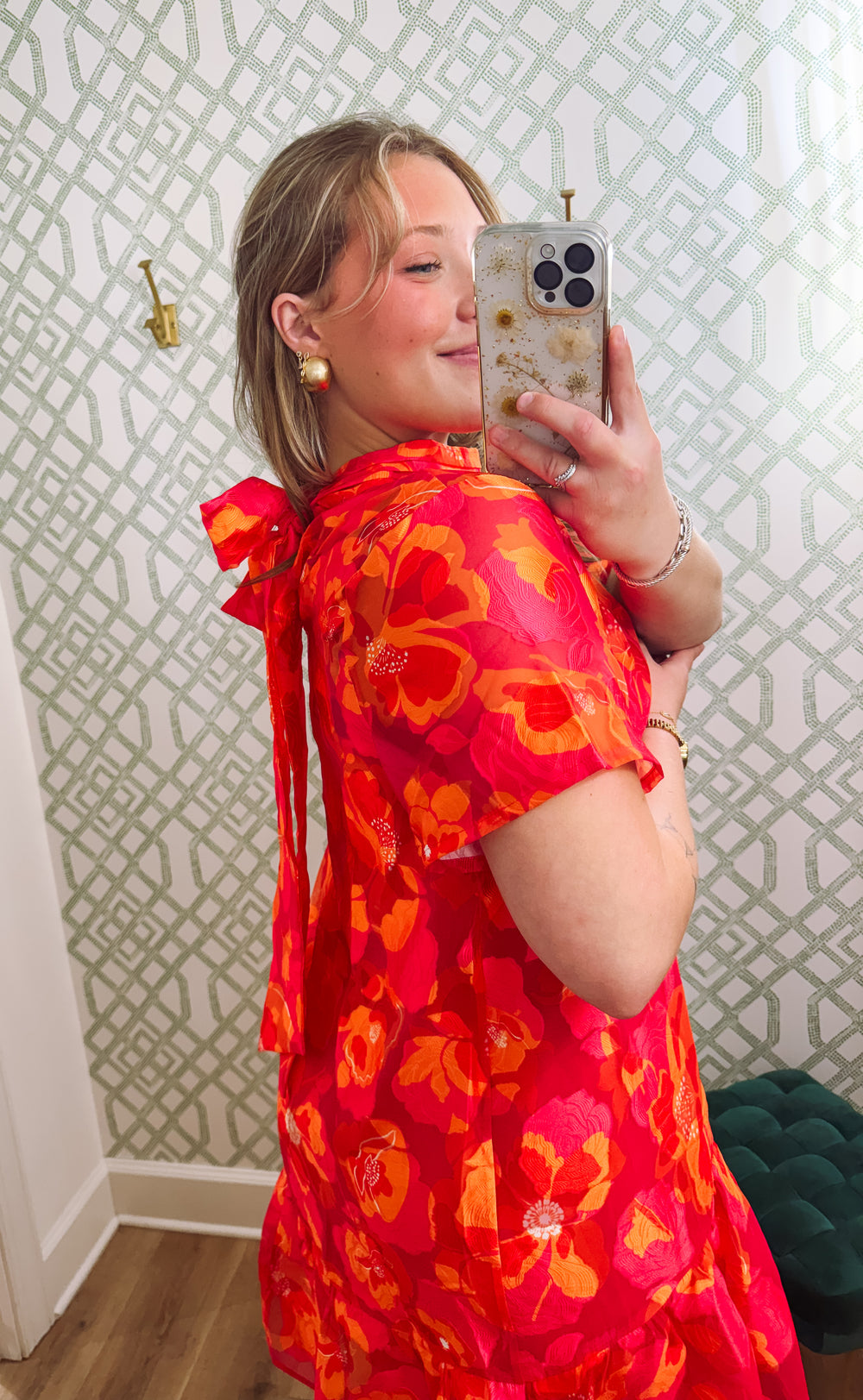 The Berny Organza Mini Dress (XS-XL)