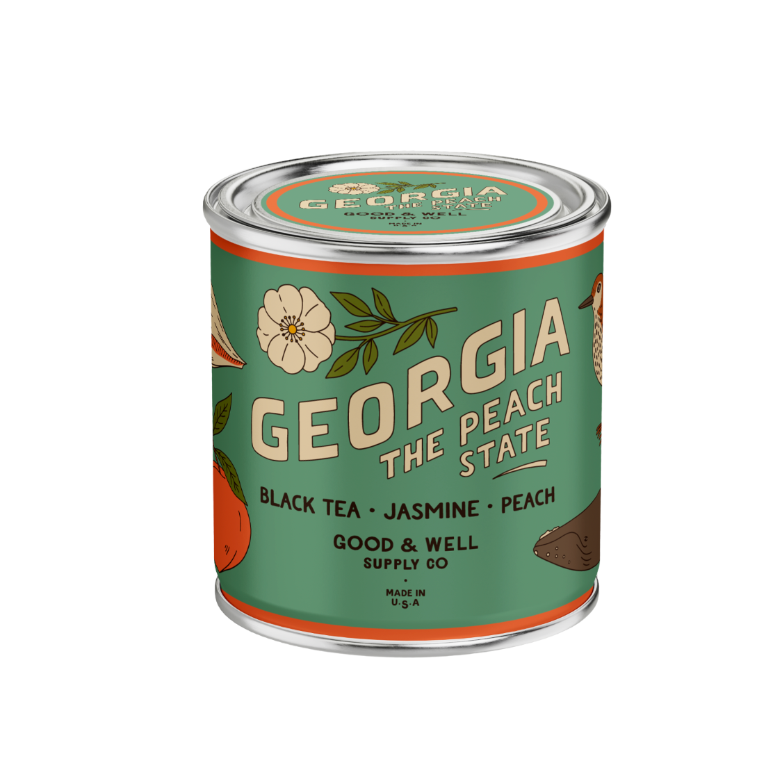 Georgia State Soy Candle