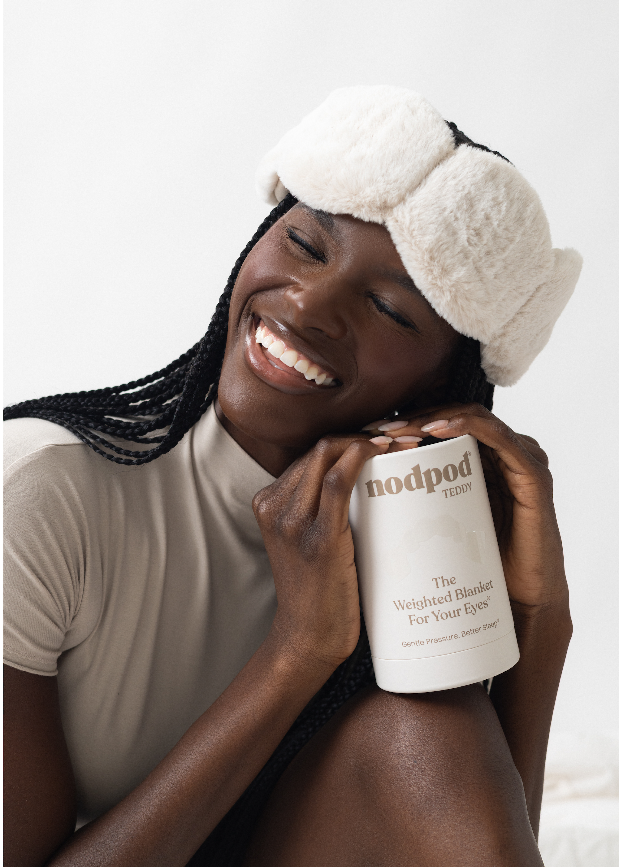 NodPod Weighted Sleep Mask in Polar