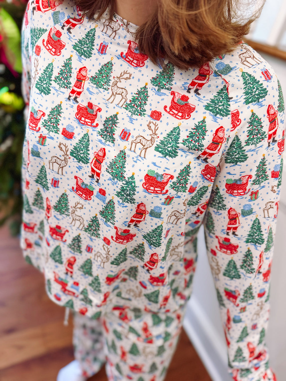 Tidings & Toile Annie Pajama Pants Set By Mary Square (S-L)