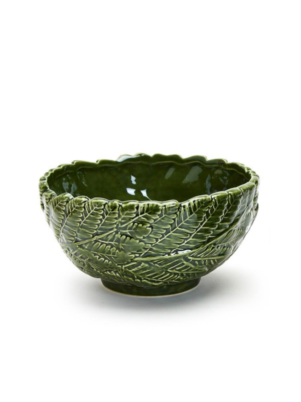 Elaina & Kyle Wedding Registry - Medium Fern Leaf Bowl