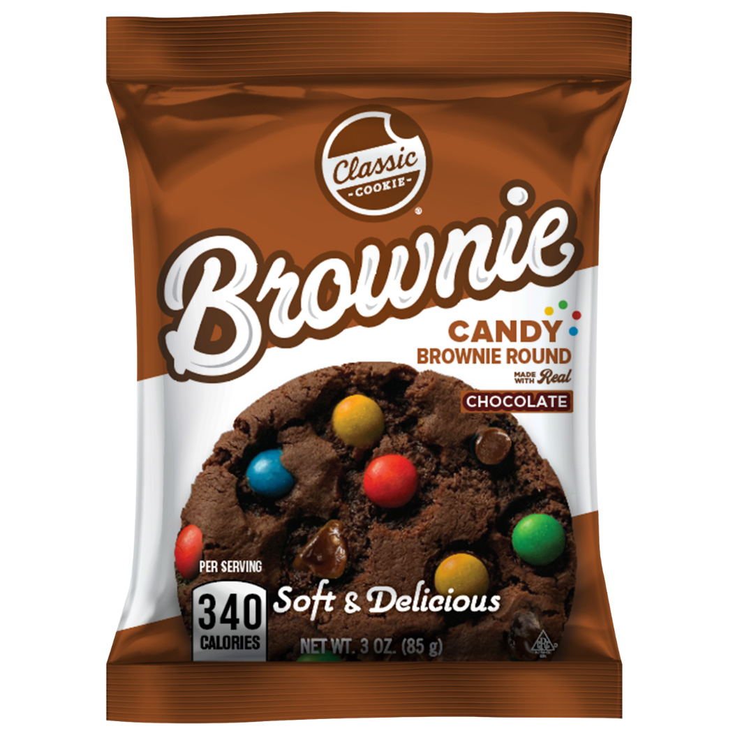 Candy Brownie Round Cookie