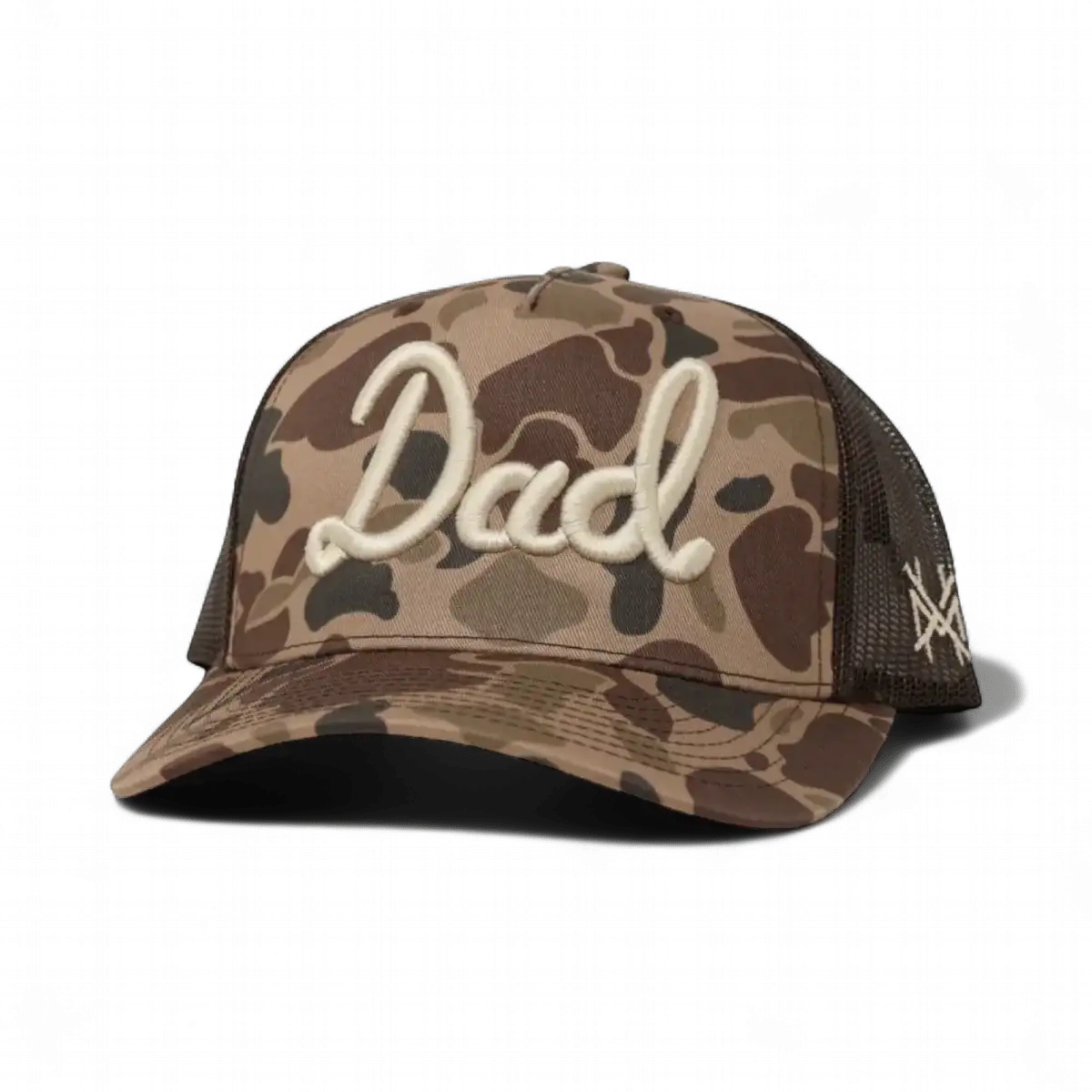 Dad Trucker Hat in Duck Camo