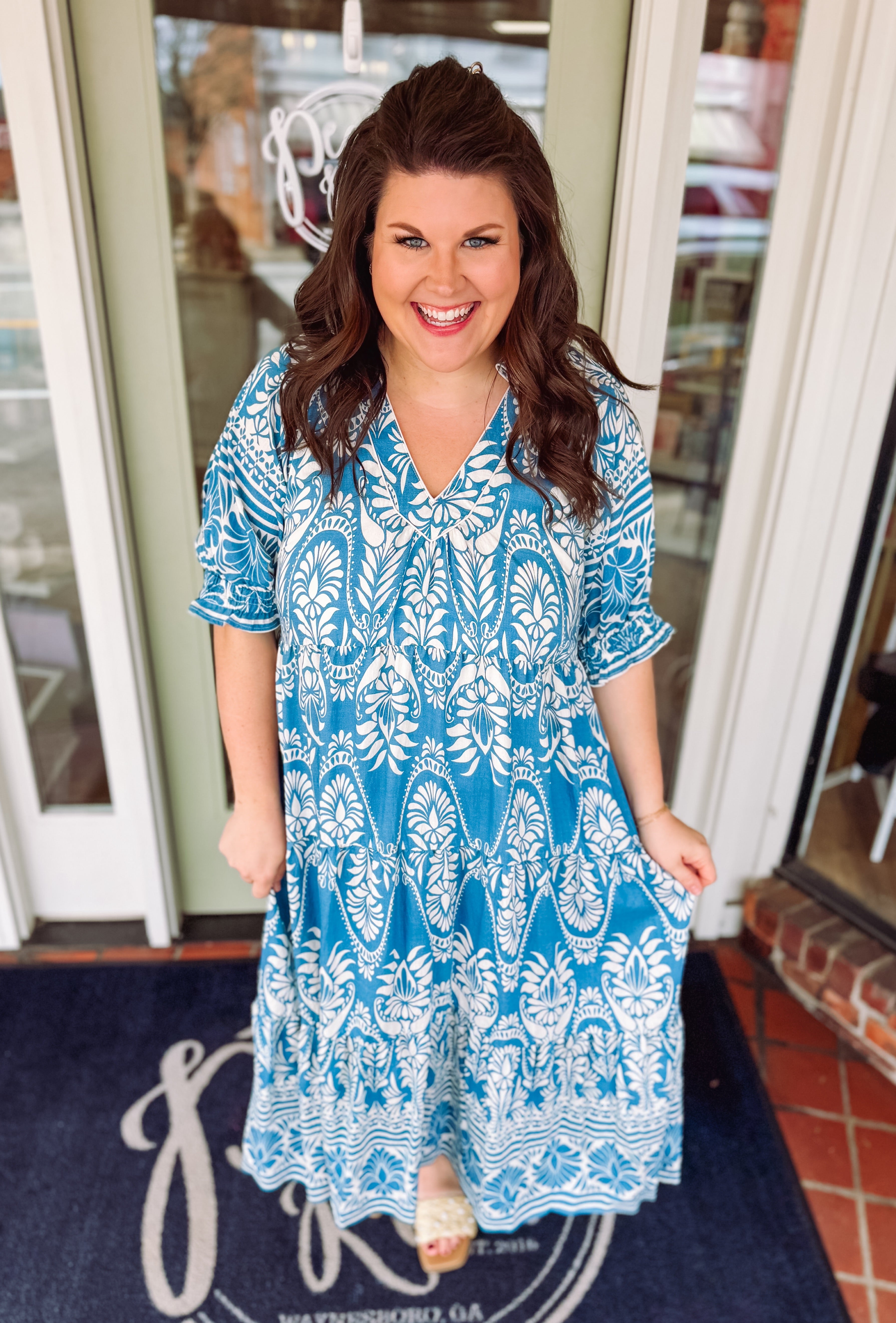 I'm Stepping Out Maxi Dress