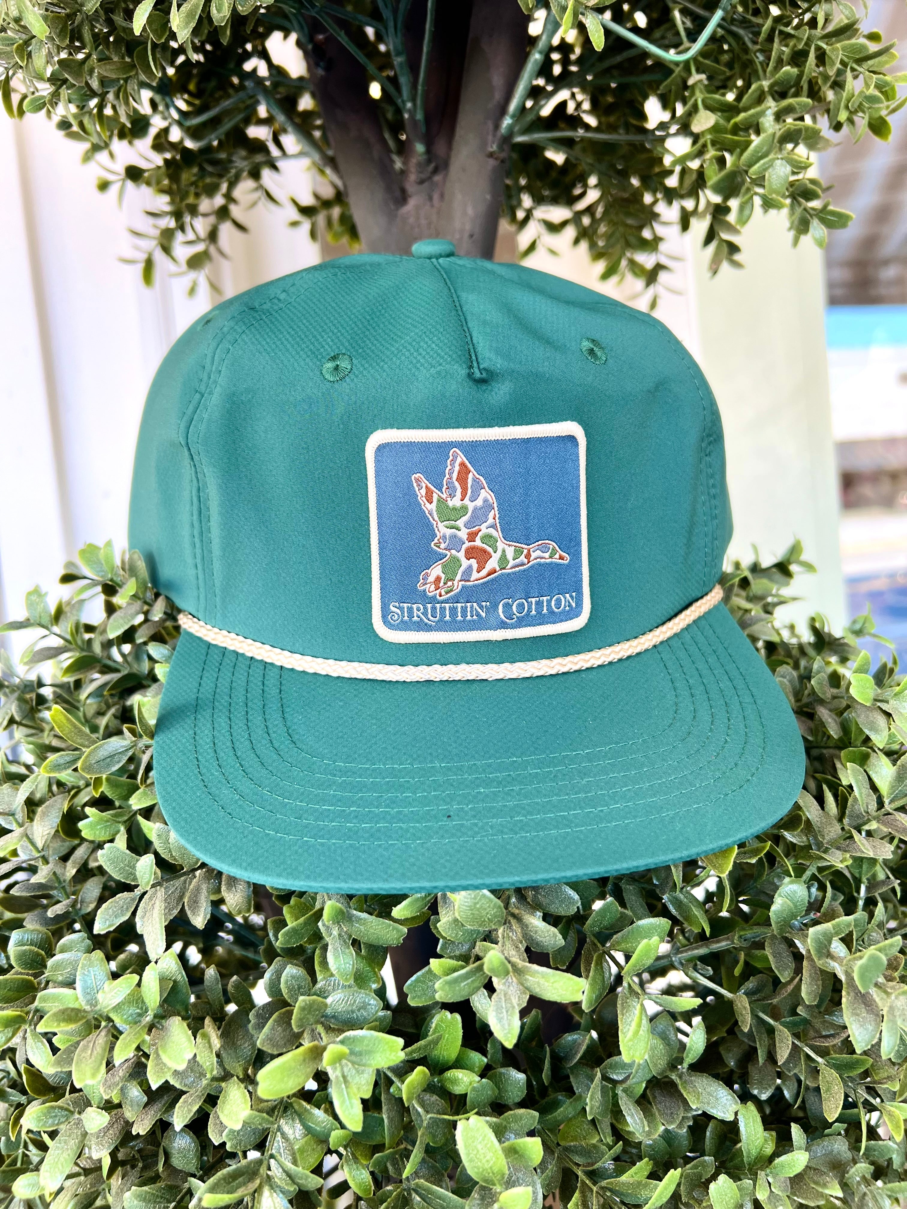 Old School Mallard Patch Hat by Struttin' Cotton