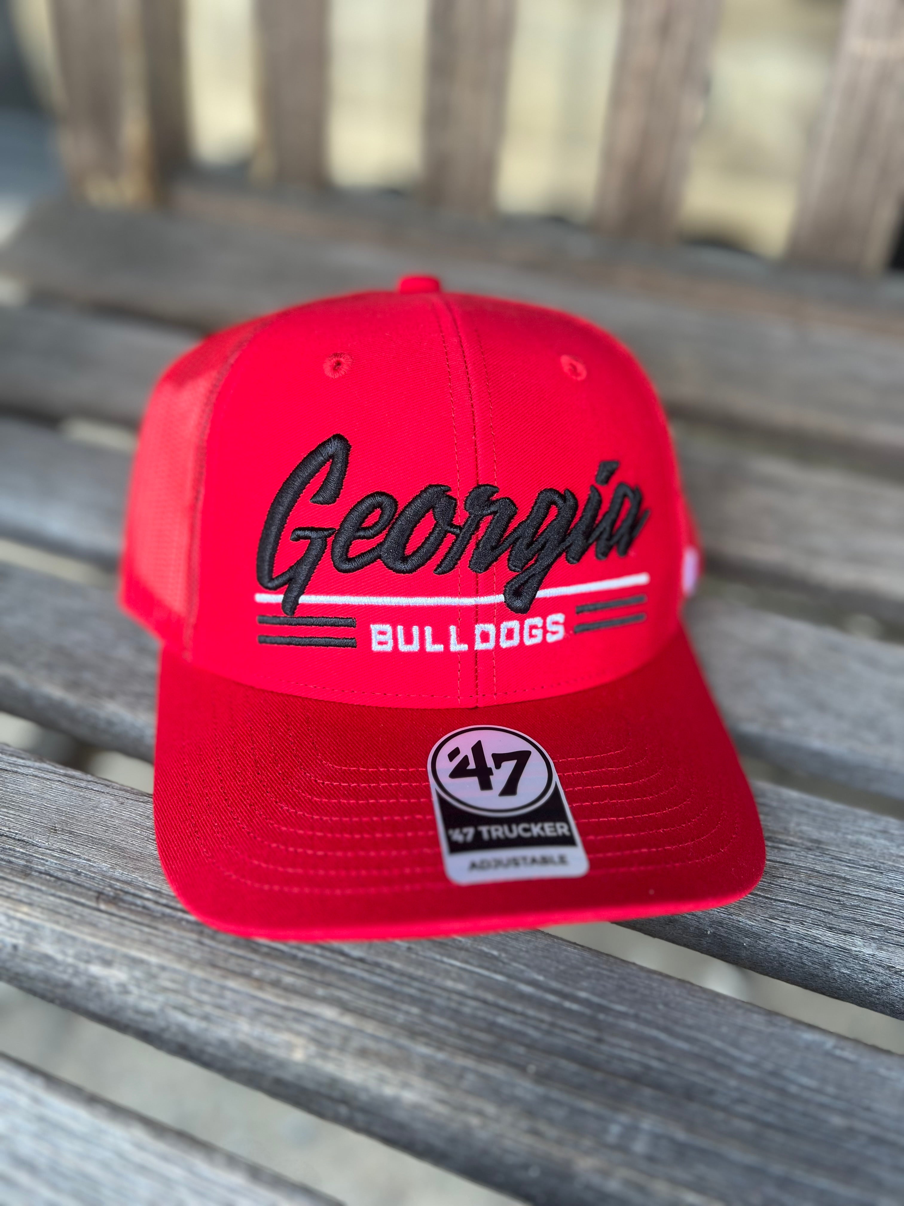 Georgia Bulldogs Red Garner Trucker Hat