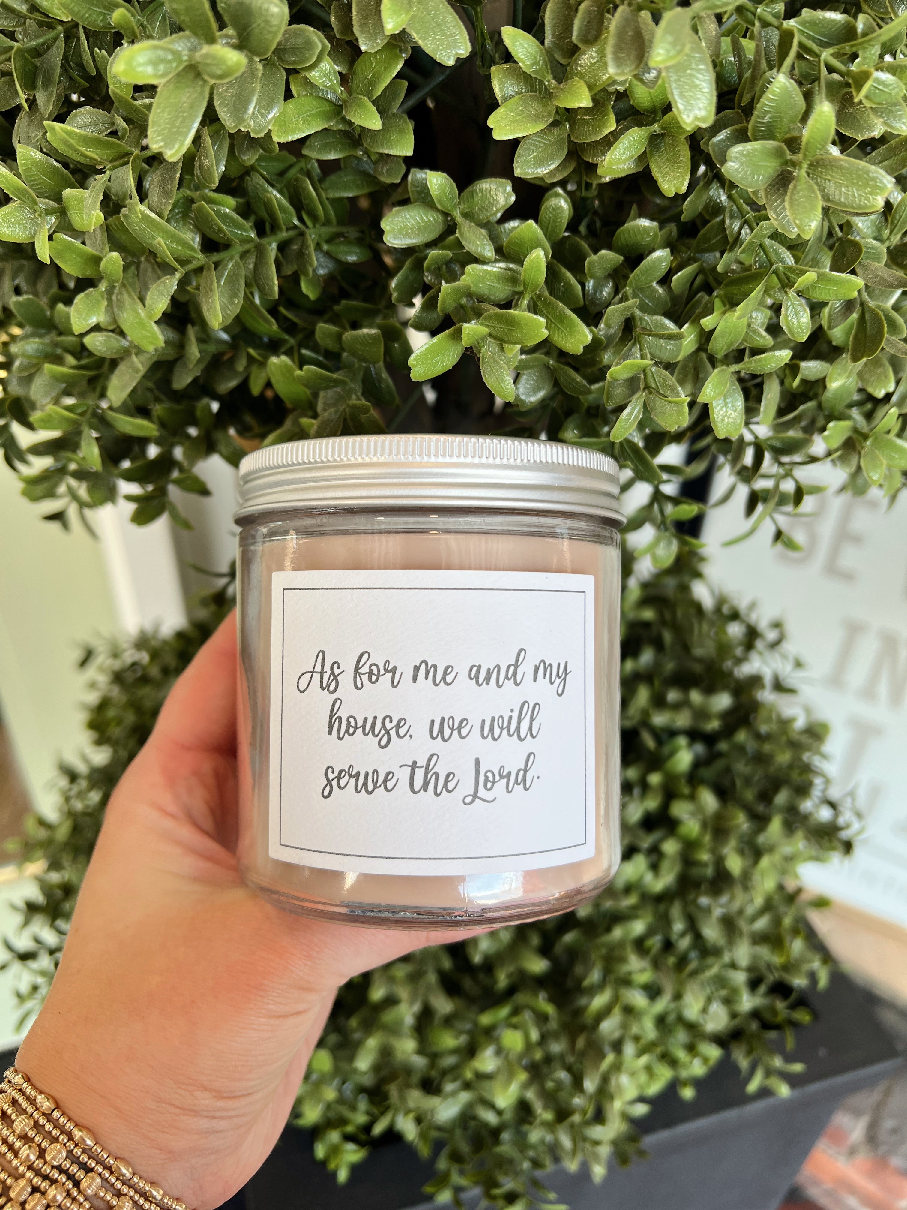 Sweet Grace Collection Candle Serve the Lord