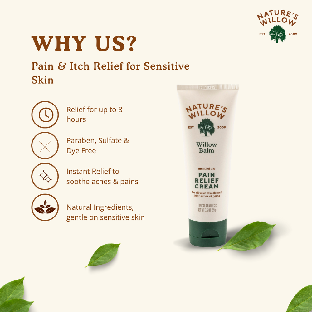 Willow Balm Classic Pain Relieving Cream