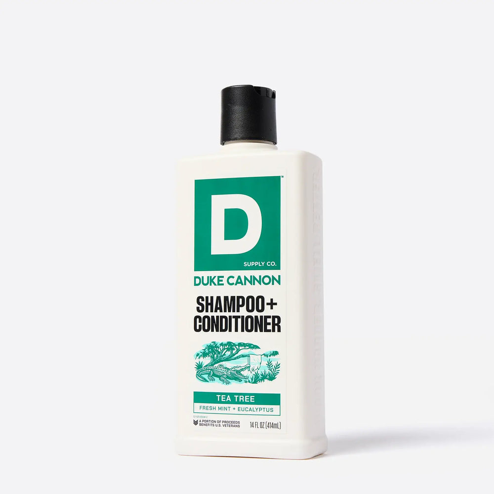 Duke Cannon Shampoo + Conditioner - Tea Tree