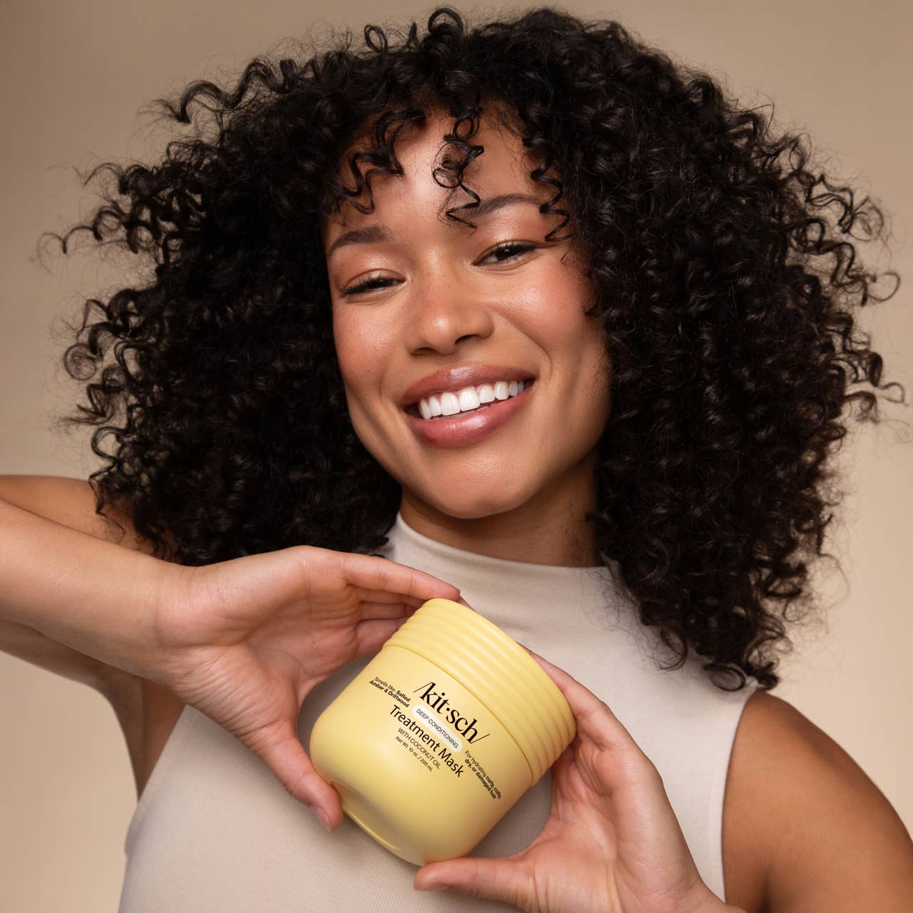 Moisturizing Coconut Oil Deep Conditioning Treatment Mask by Kitsch