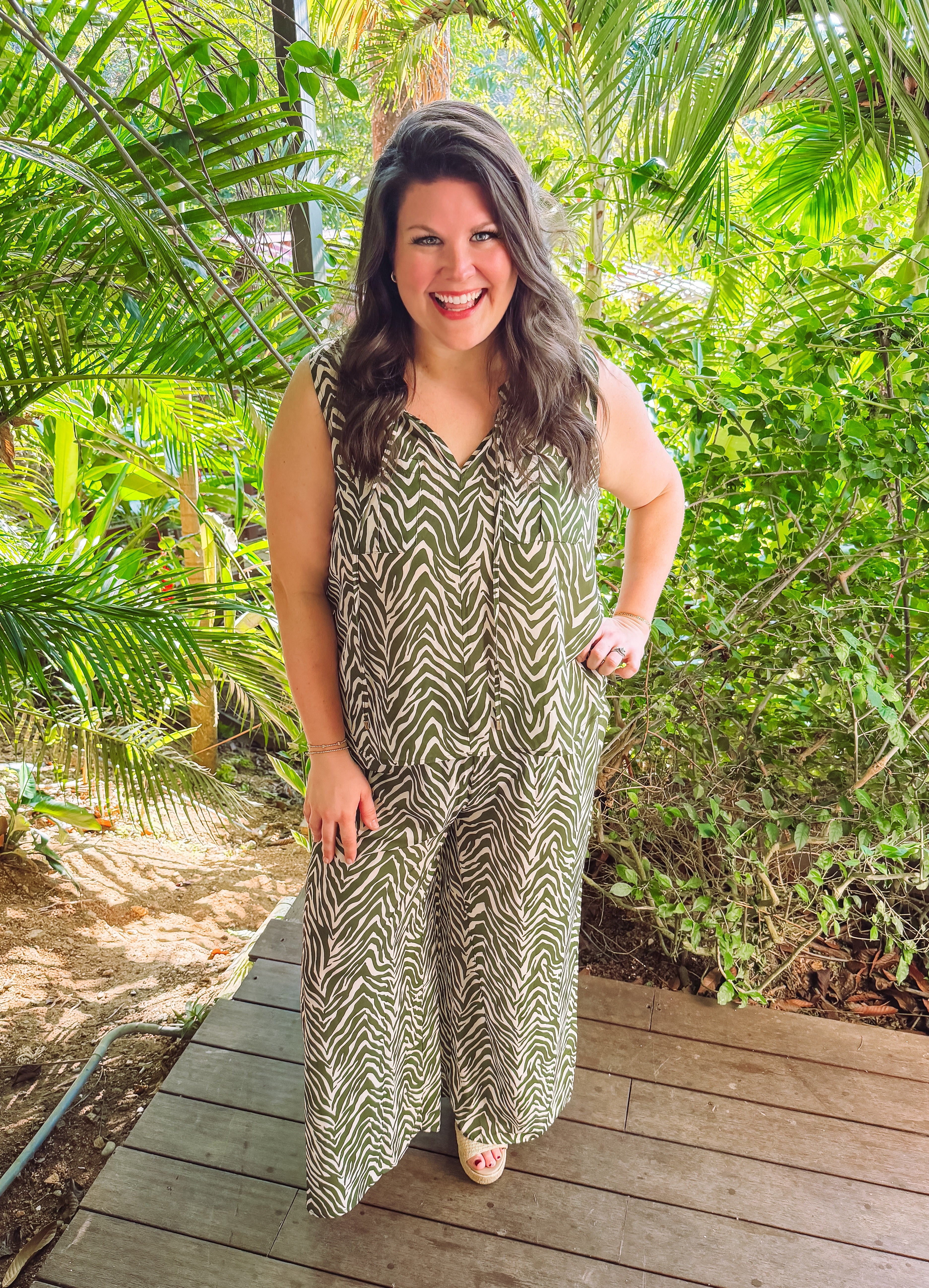 The Cora Zebra Printed Top