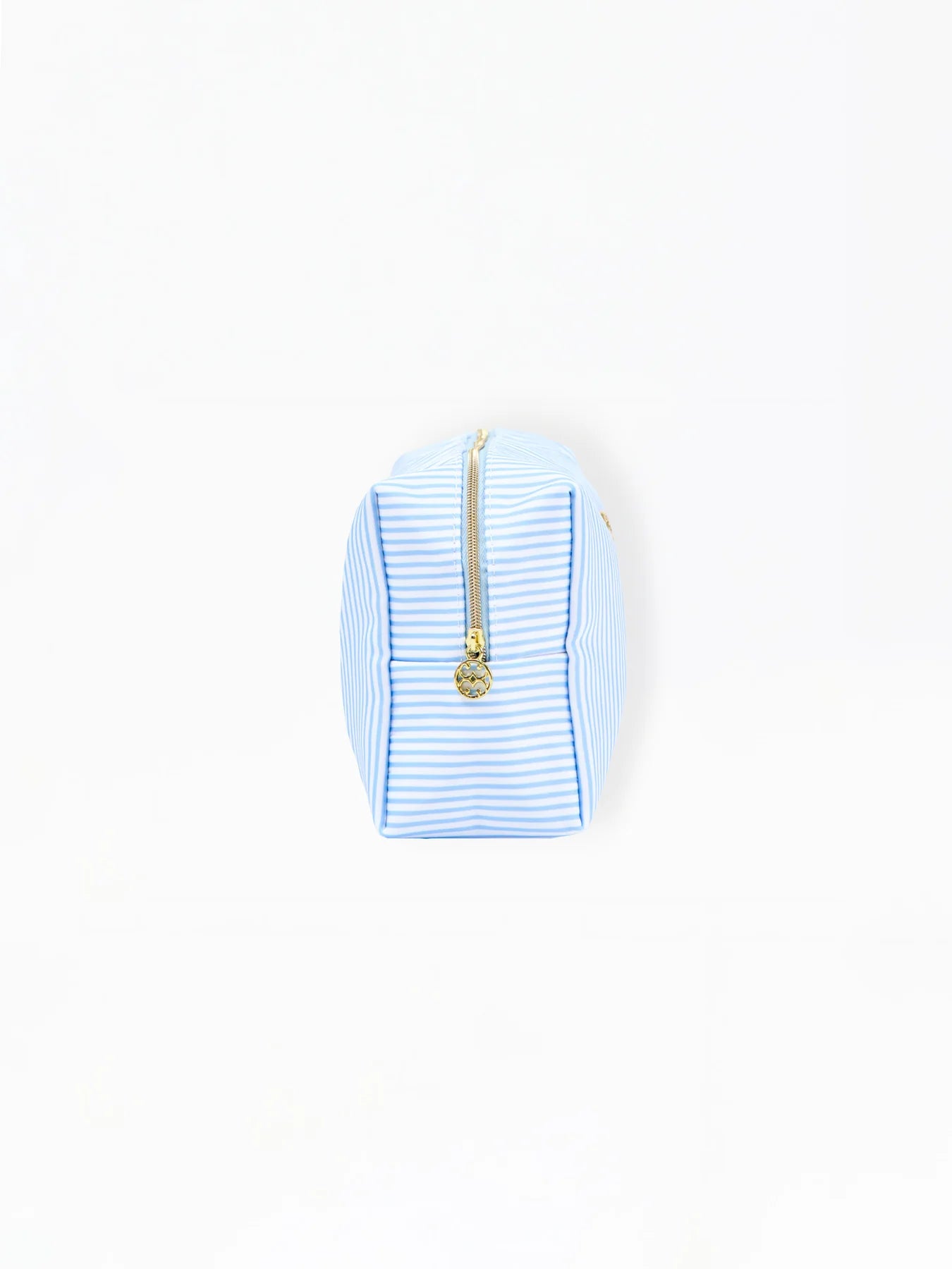 Lets Face It Blue Stripe Bag by Mary Square