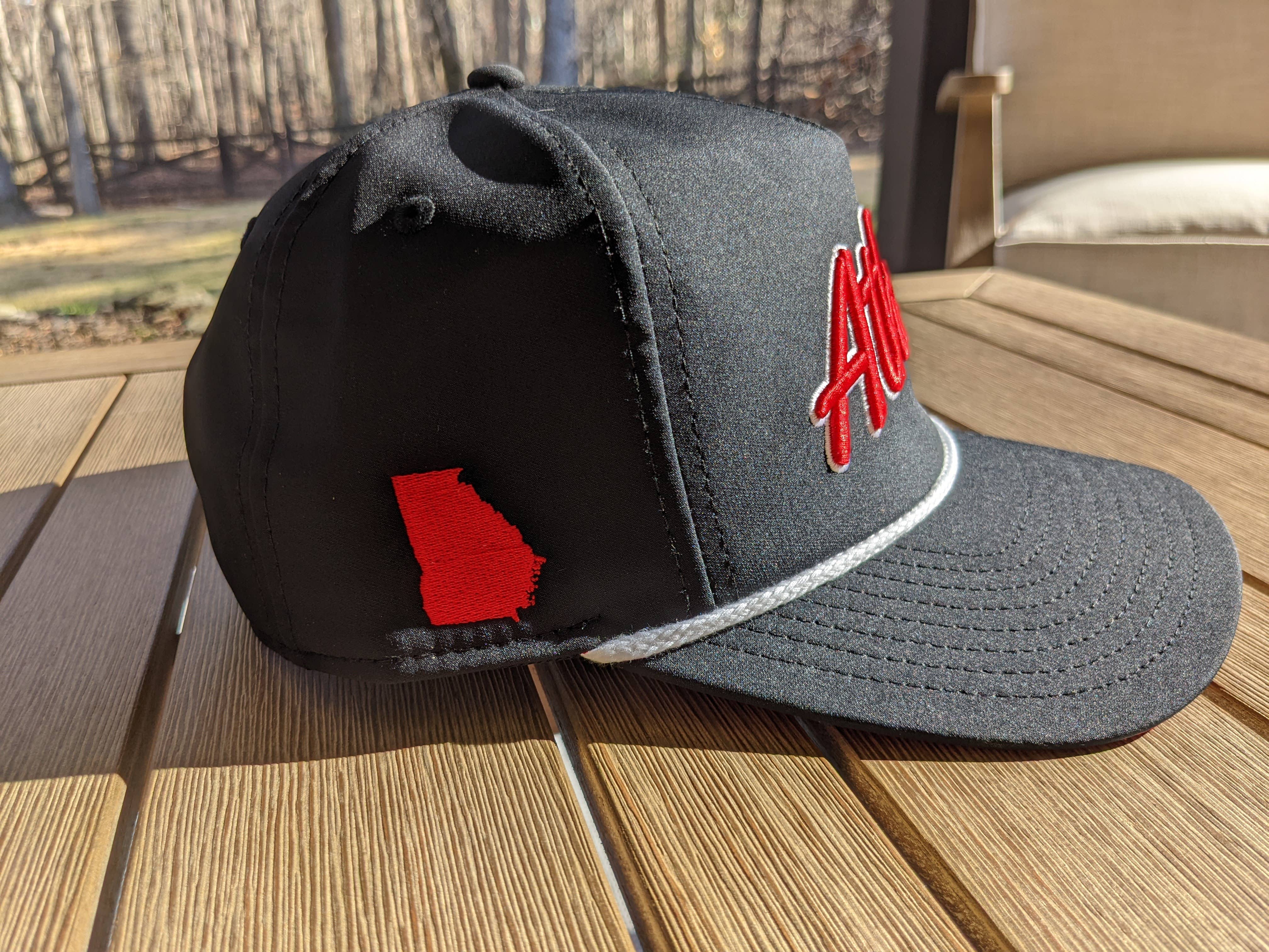 Athens GA Rope Hat in Black