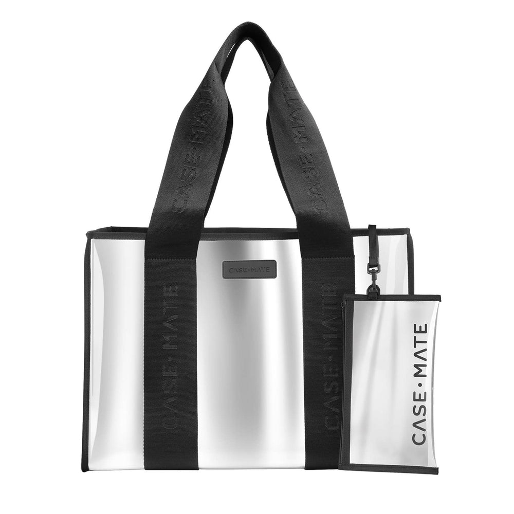 Silver Chrome Jelly Tote Bag By Case-Mate