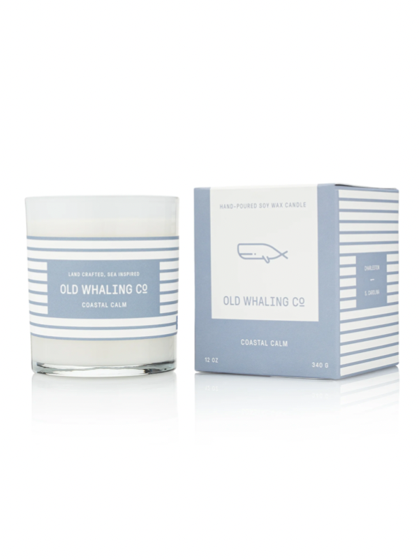 Coastal Calm Olive & Soy Wax Candle by Old Whaling