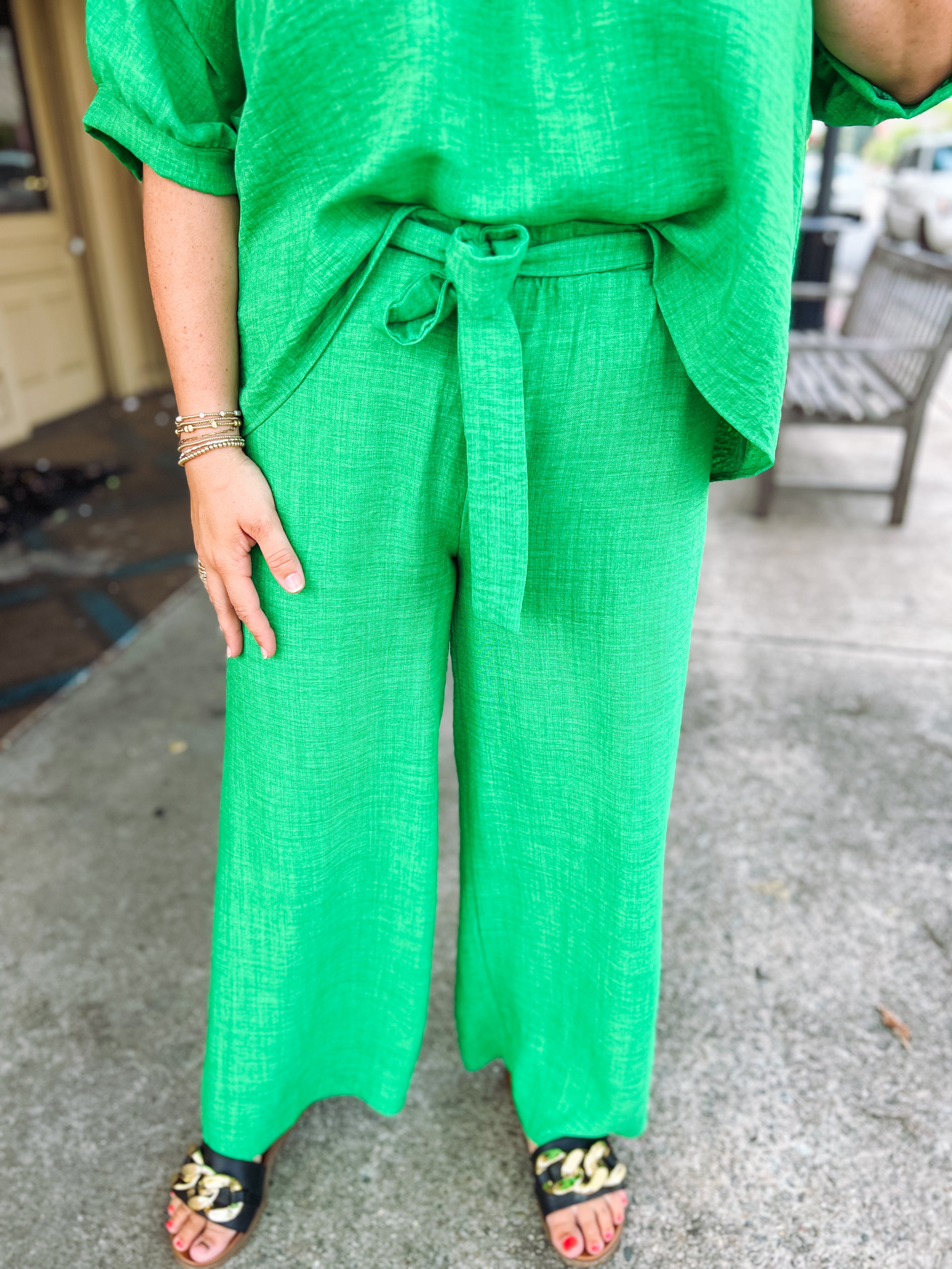 Stay Forever Pants in Green