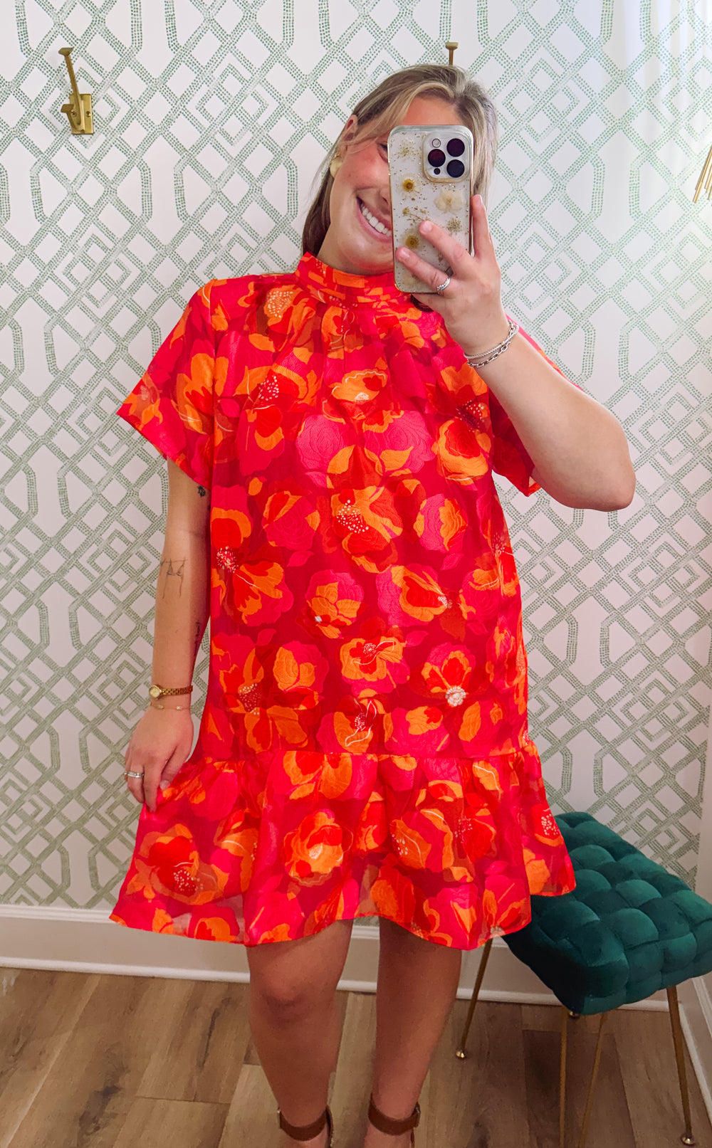 The Berny Organza Mini Dress (XS-XL)