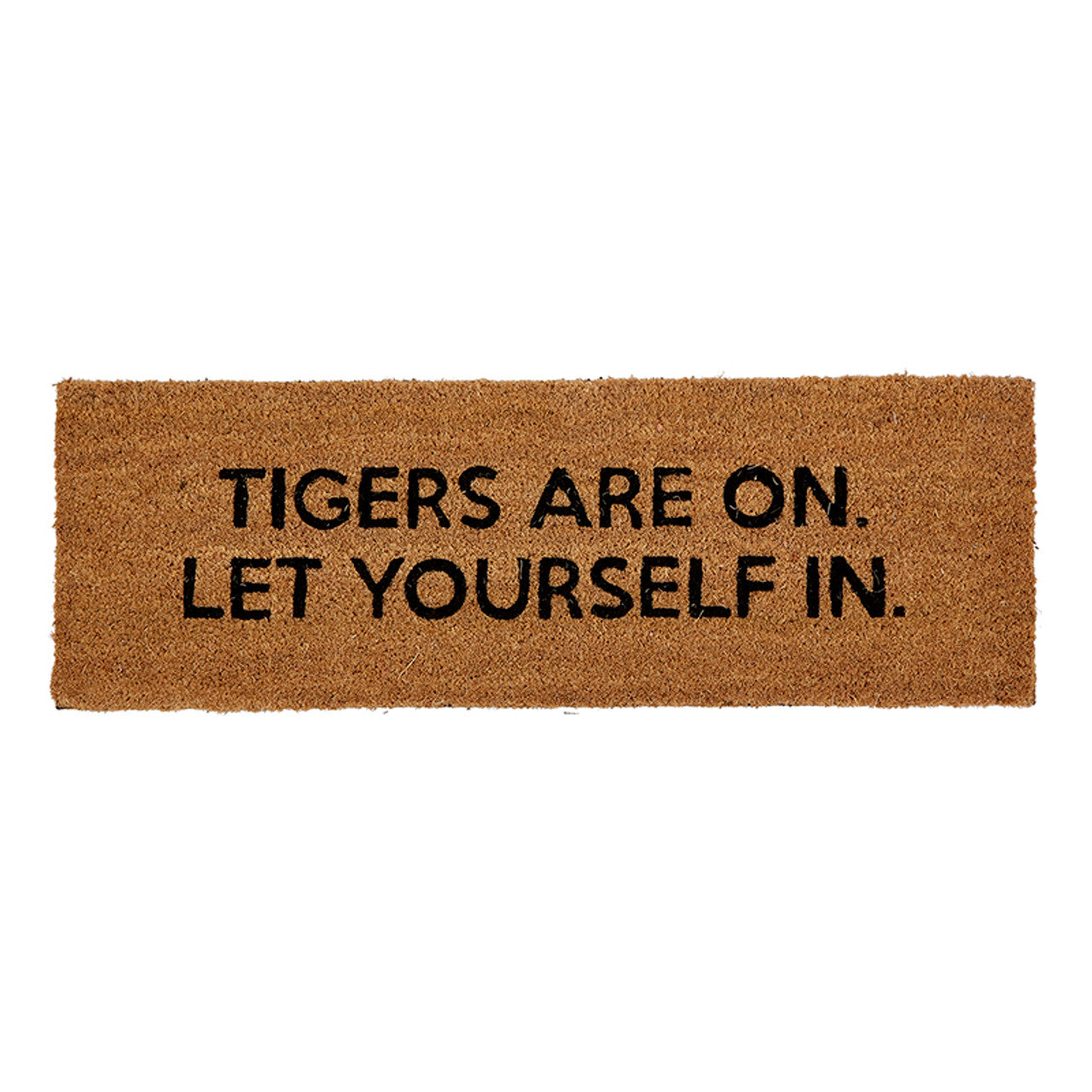 Tigers Are On Door Mat