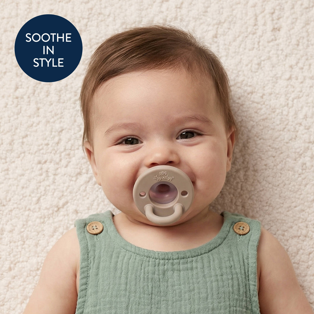 Latch & Soothe™ Breastlike Pacifier in Taupe by Itzy Ritzy