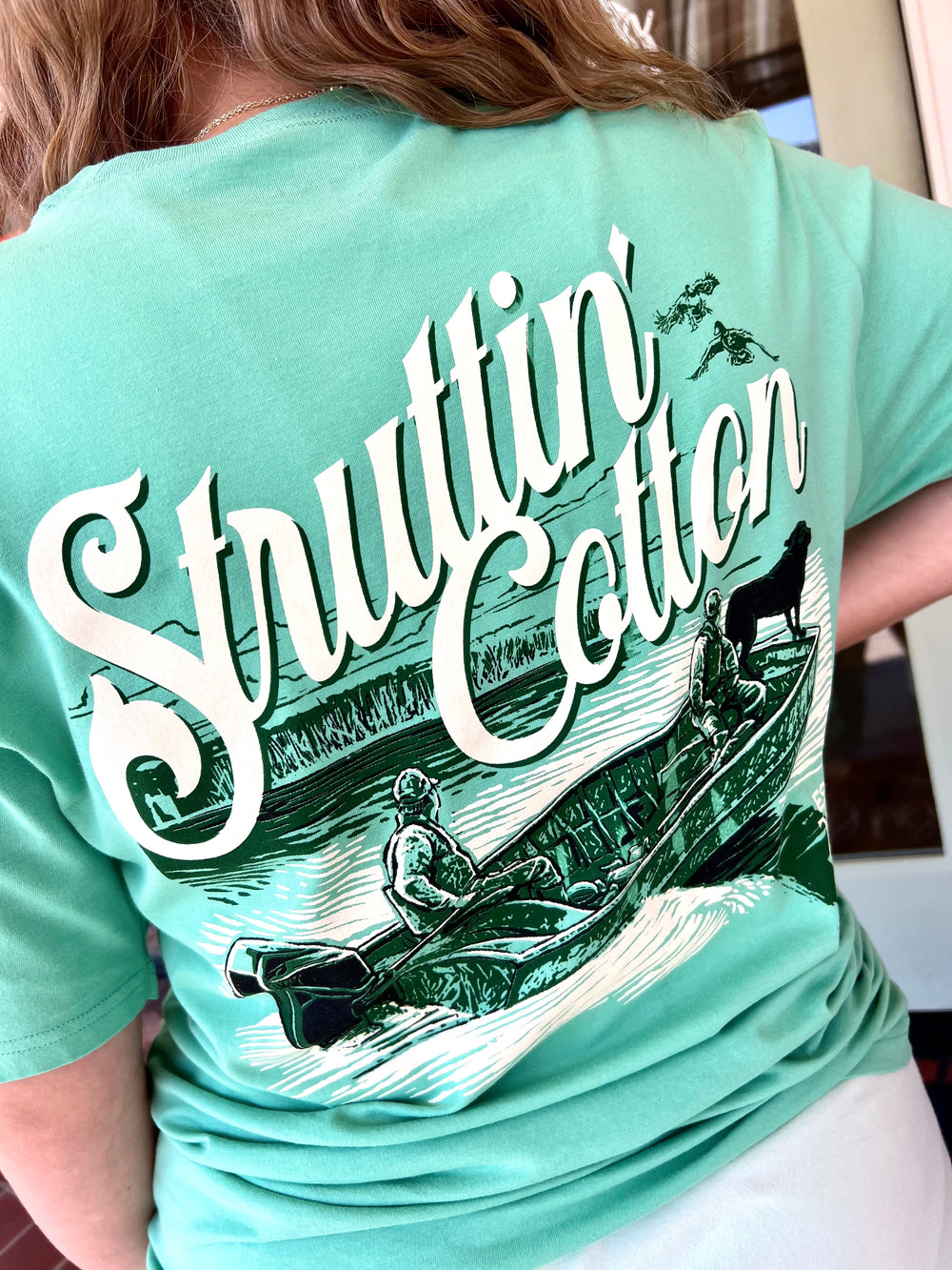 Morning Anticipation Tee by Struttin' Cotton