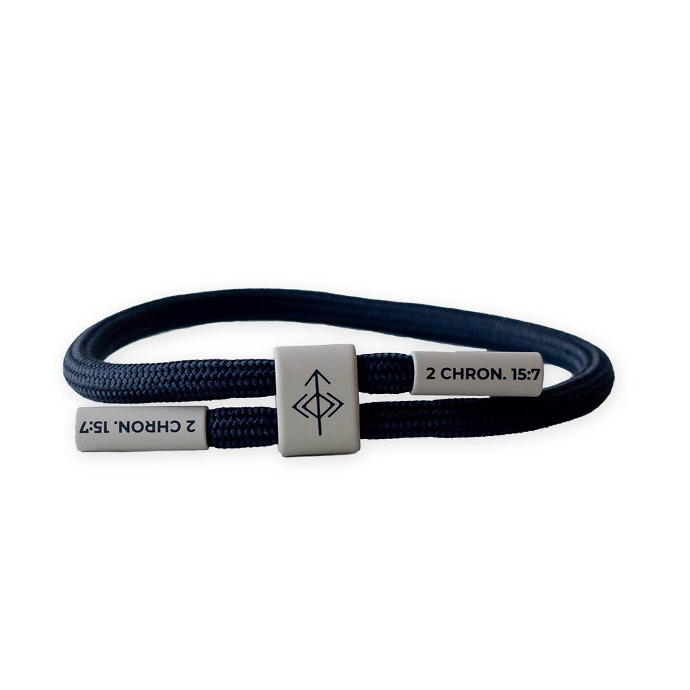 DON'T GIVE UP Christian Cord Bracelet