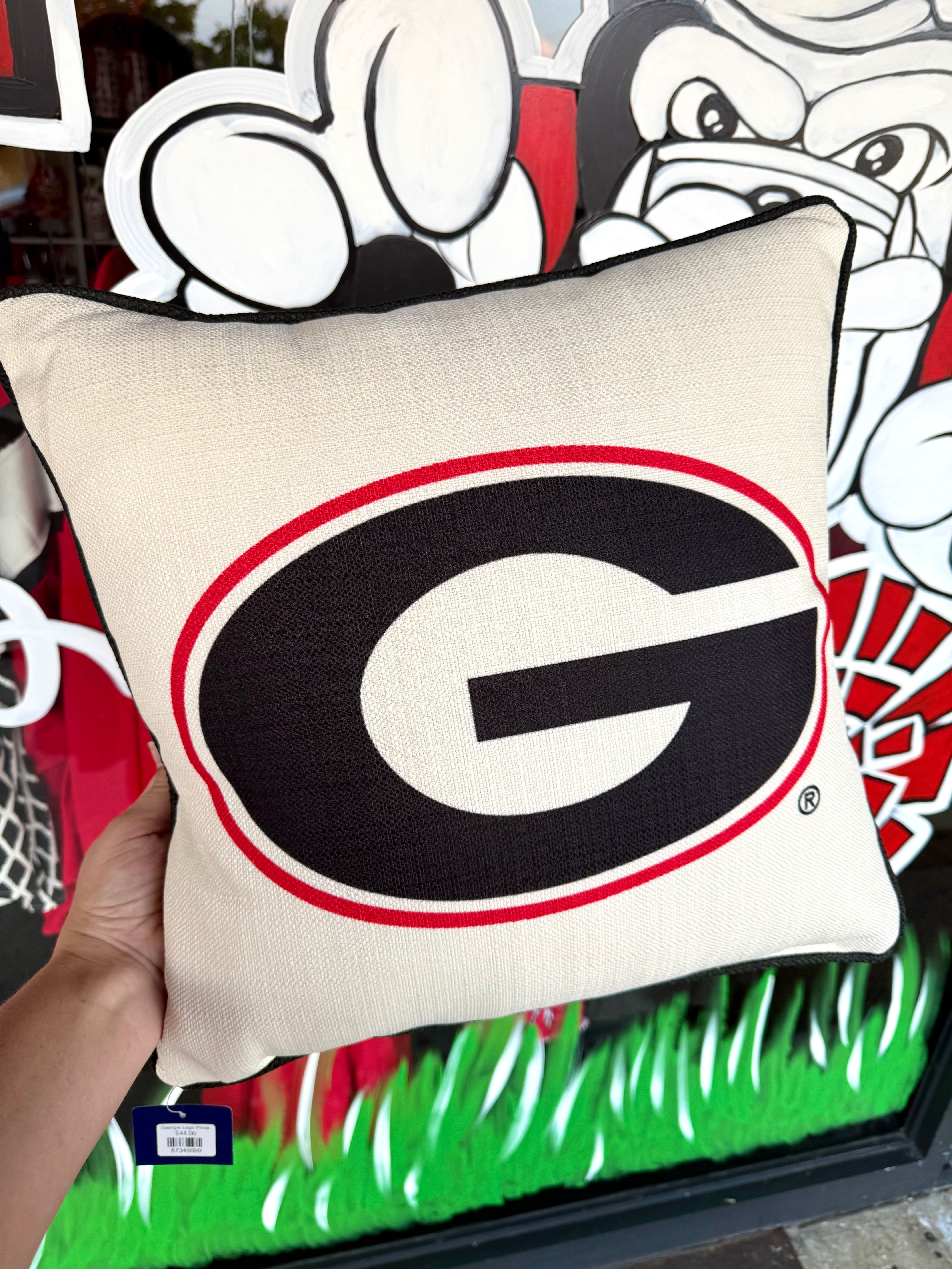 Georgia Logo Pillow