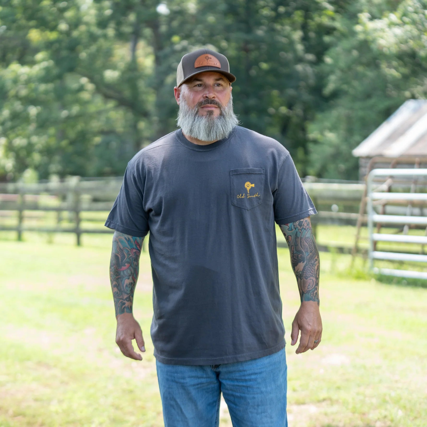 Golden Leaf Short Sleeve Tee by Old South Apparel