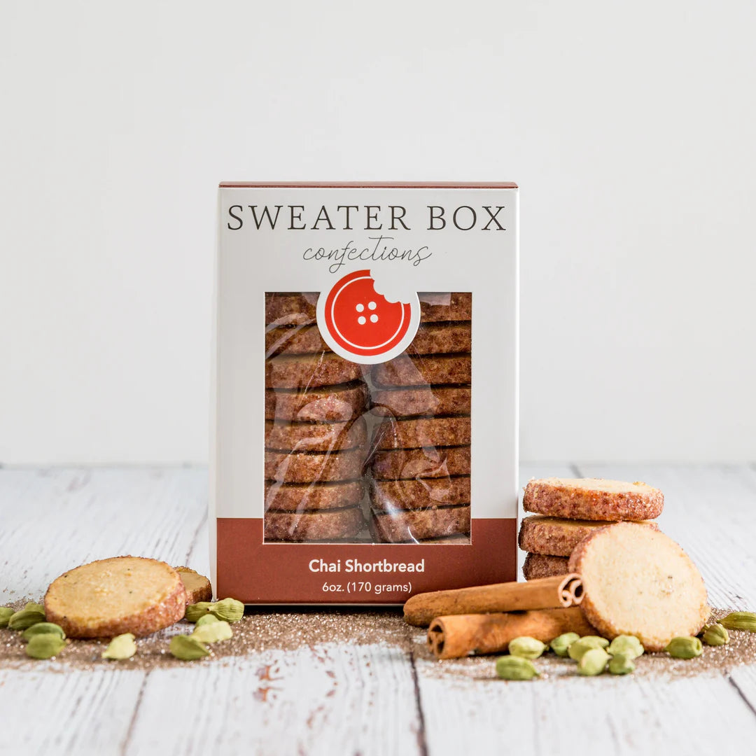 Chai Shortbread by Sweater Box Confections