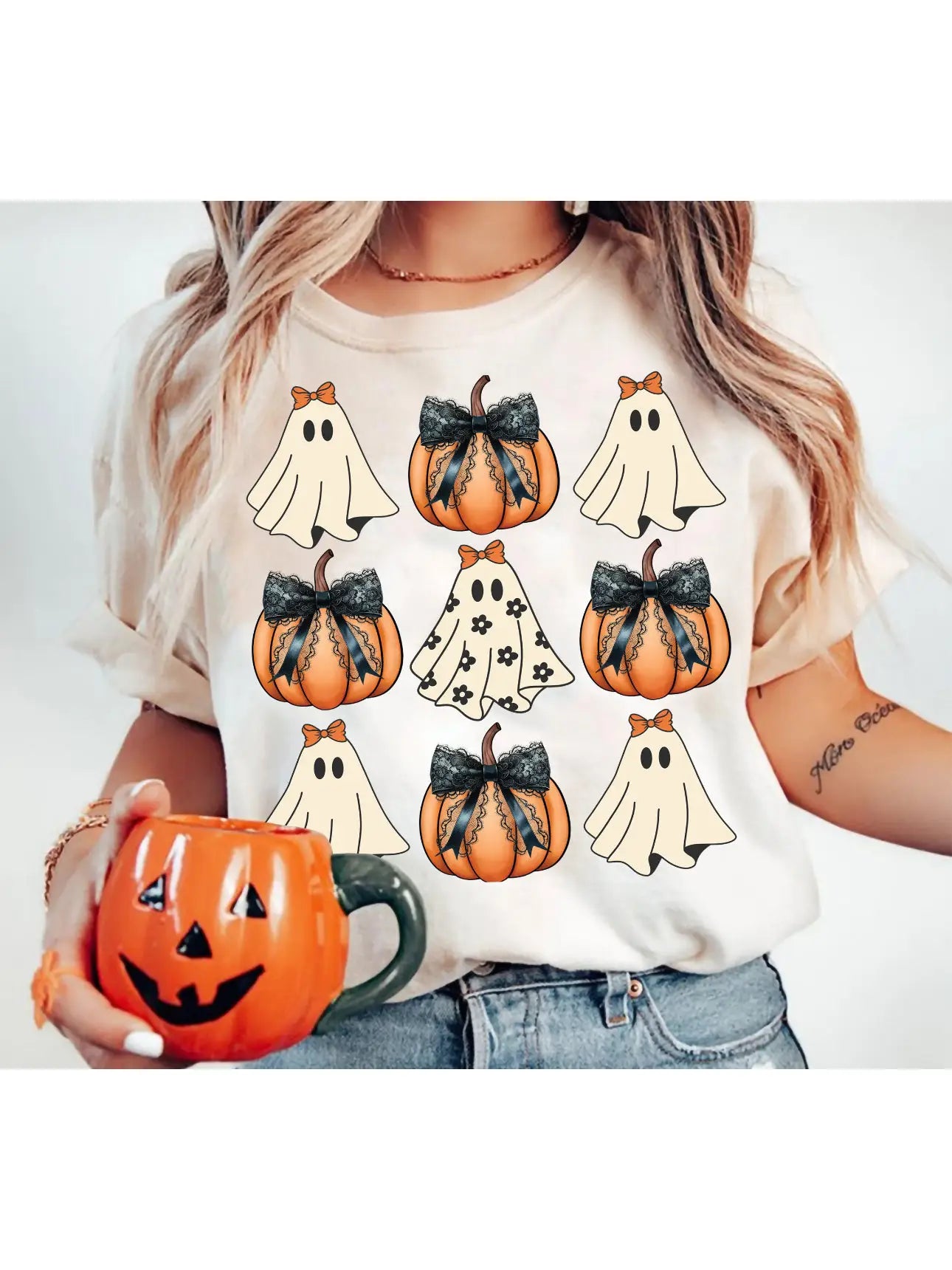 Ghost & Pumpkins Oh My! Tee