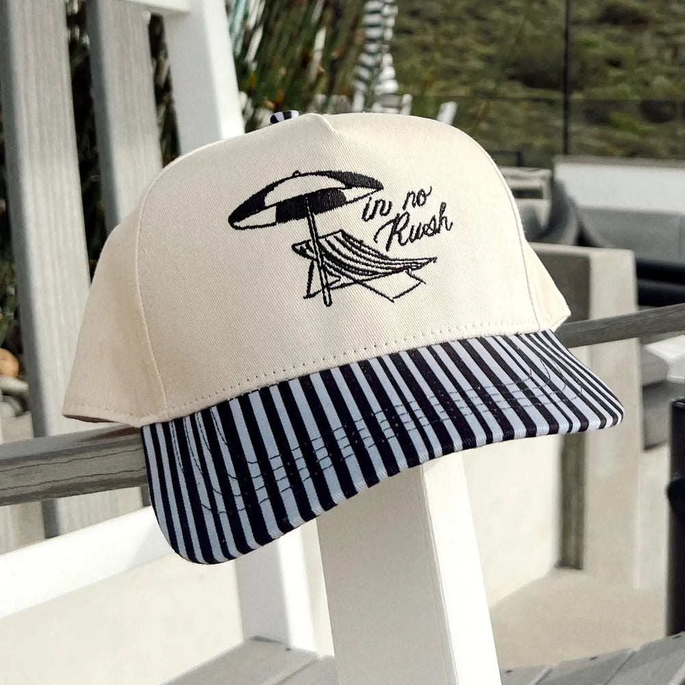 In No Rush Embroidered Hat