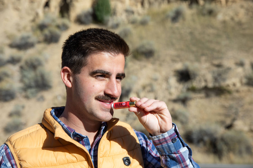 Balmshot Shotgun Shell Lip Balm in Pomegranate