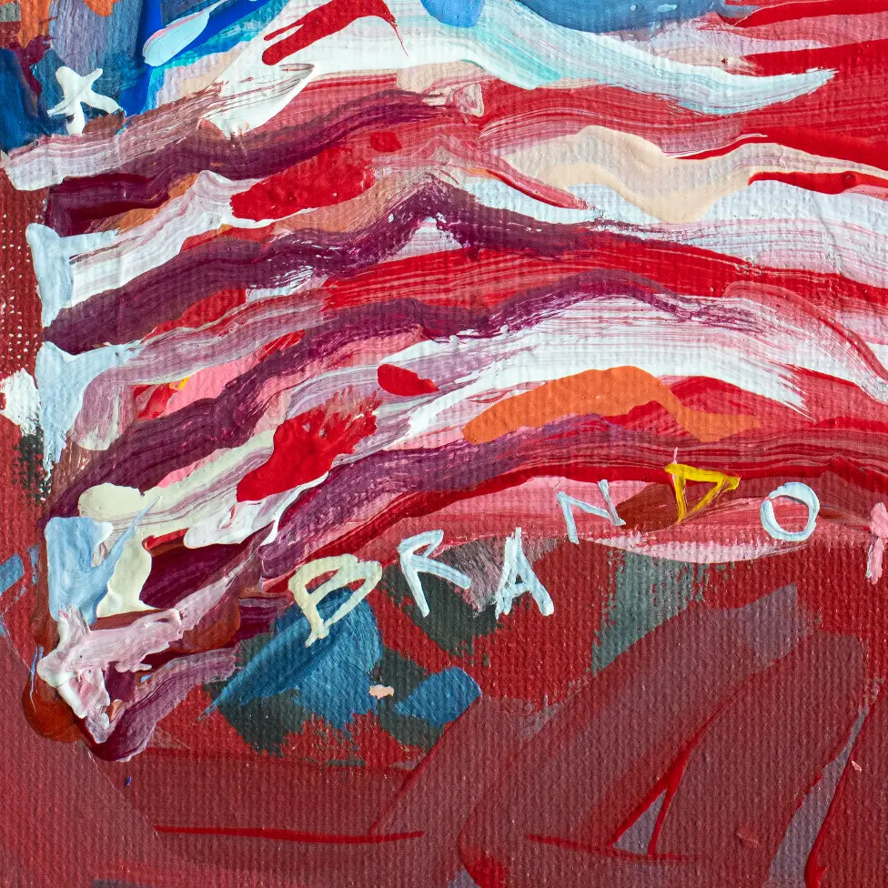 American Flag Print by Brandon Thomas- 8x10