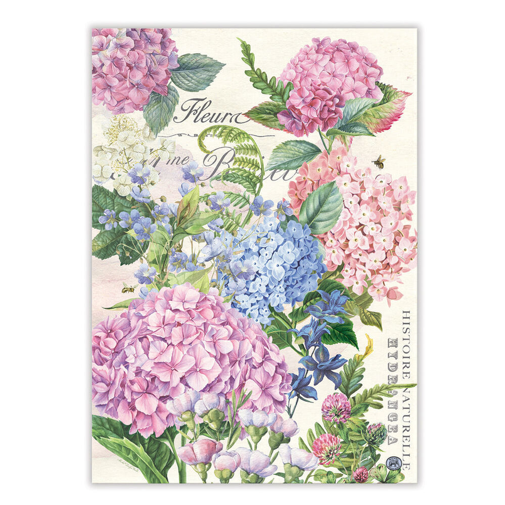 Lena & Will Wedding Registry - Wild Hydrangea Kitchen Towel