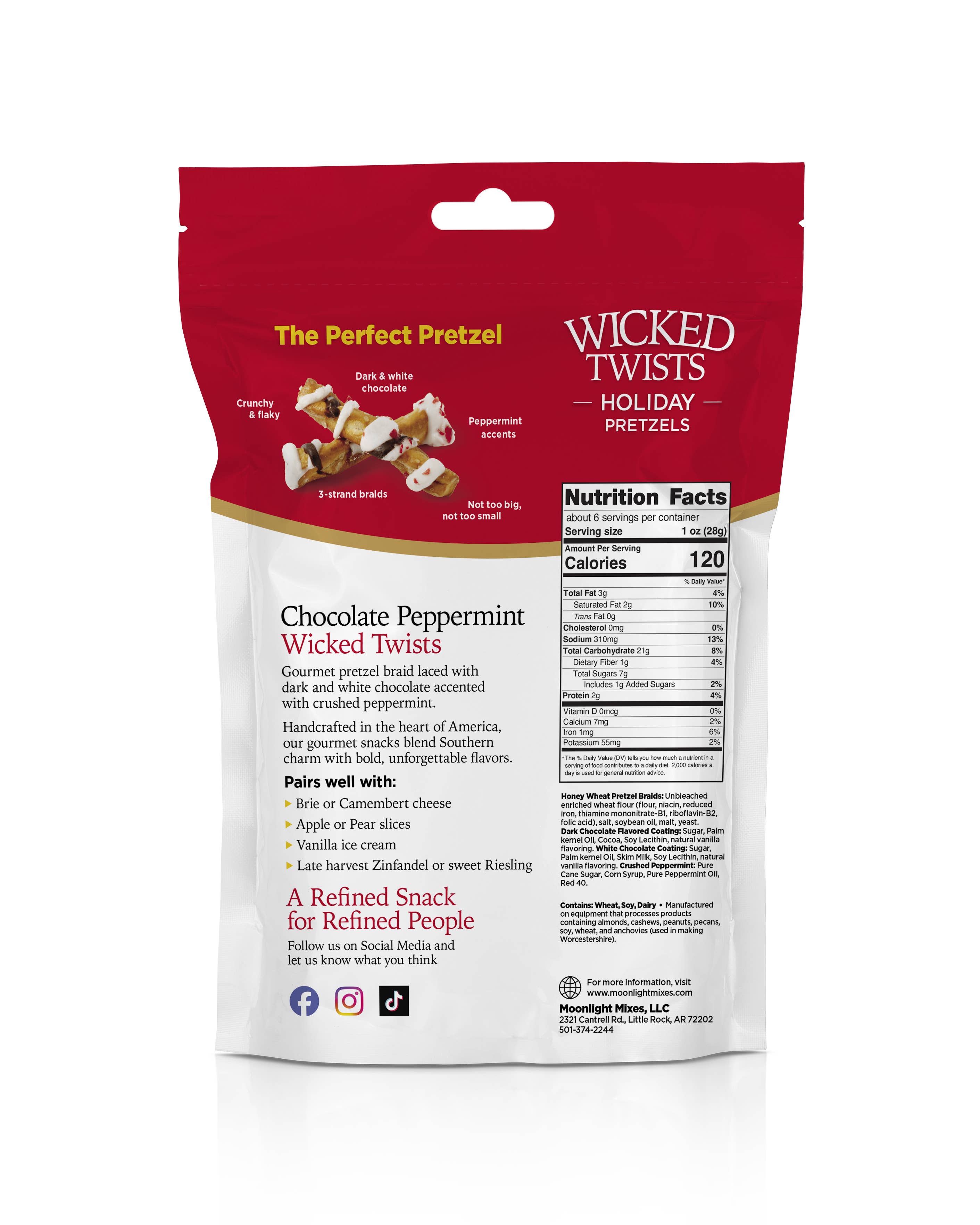 Wicked Twists Chocolate Peppermint