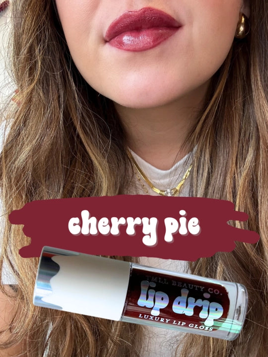 Lip Drip Luxury Gloss in Cherry Pie