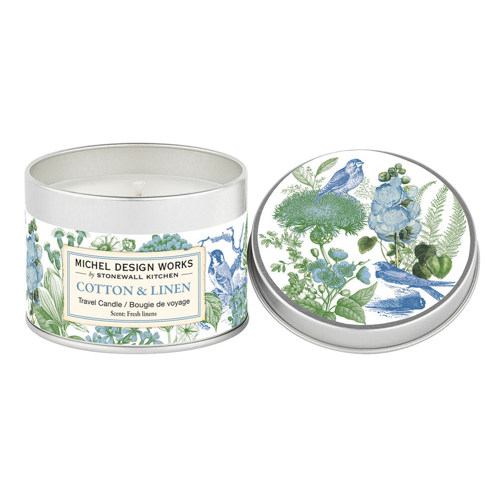 Cotton & Linen Scented Candle