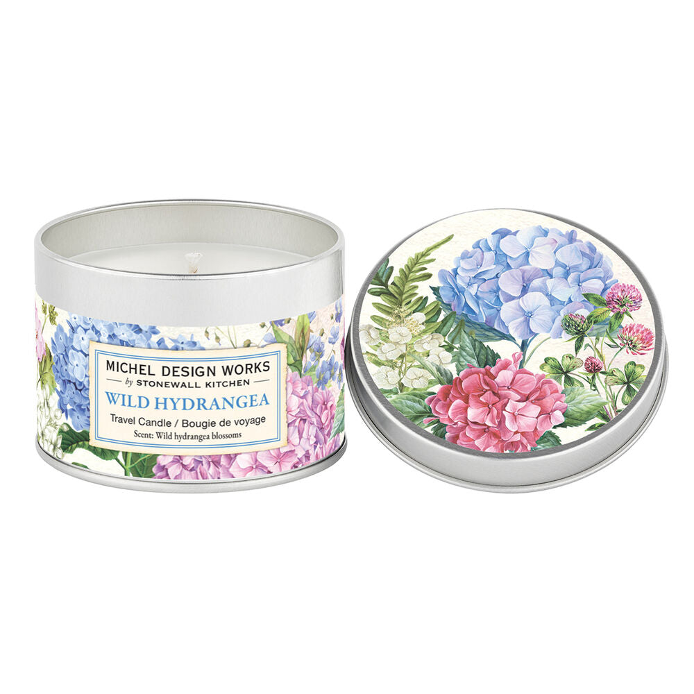Wild Hydrangea Scented Candle
