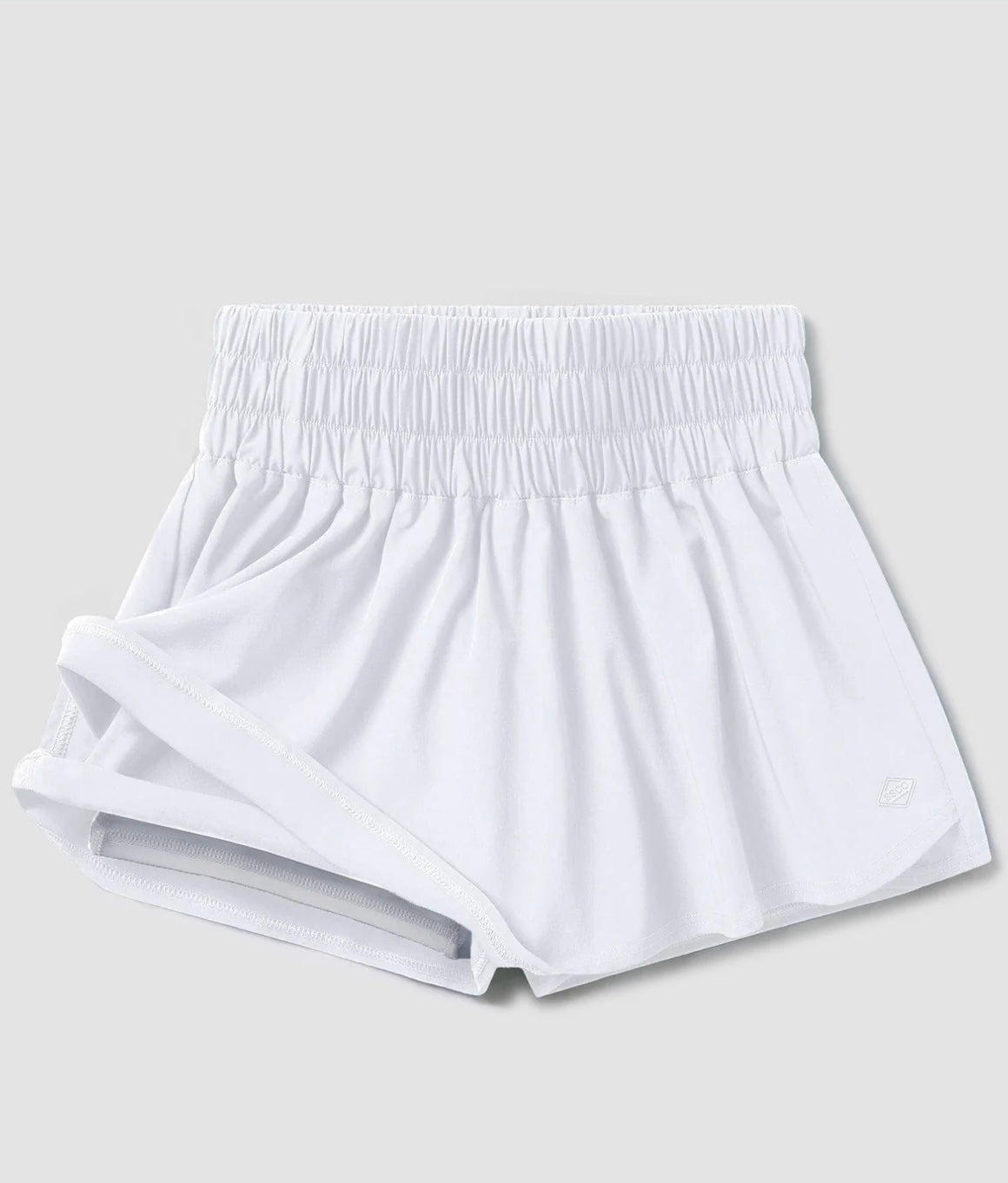 Women’s Hybrid Skort in Bright White by Southern Shirt Co.