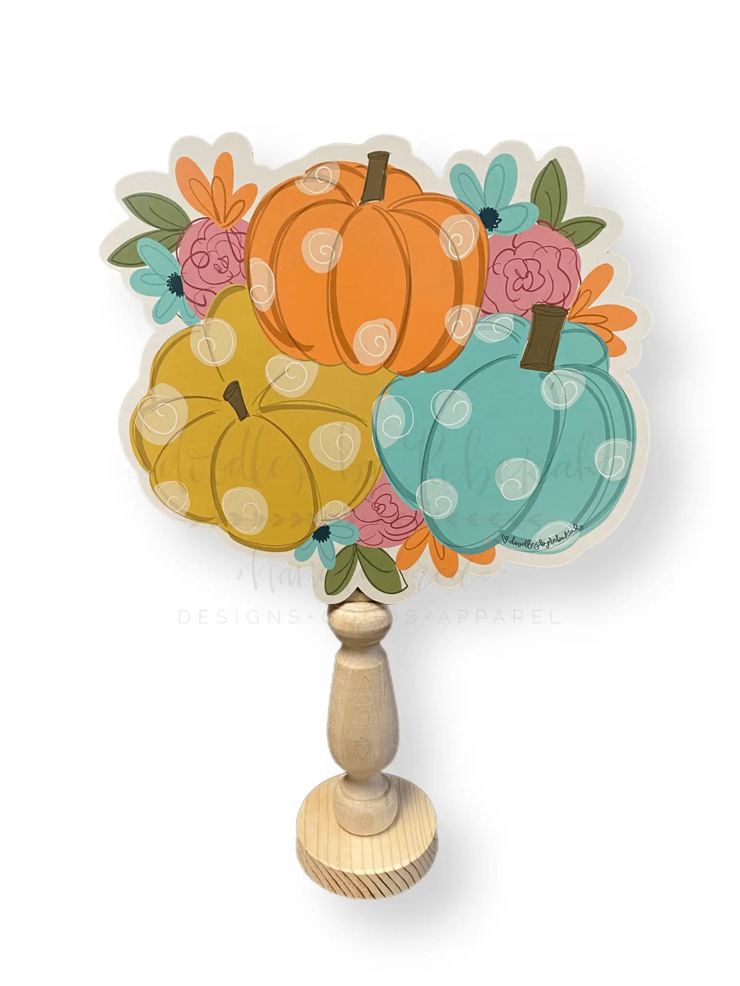 Pumpkin Bouquet Topper