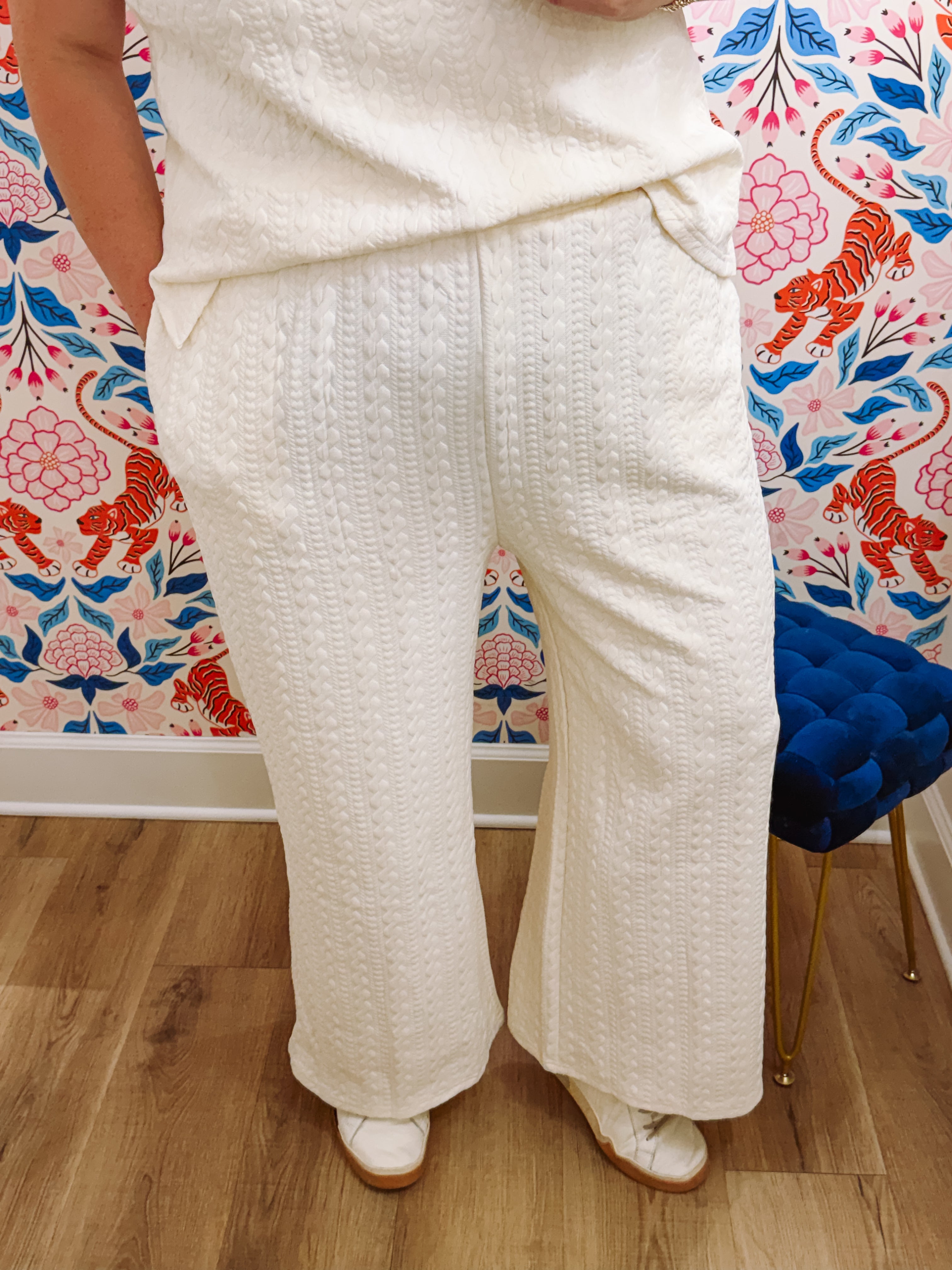 The Daniella Cable Knit Pants