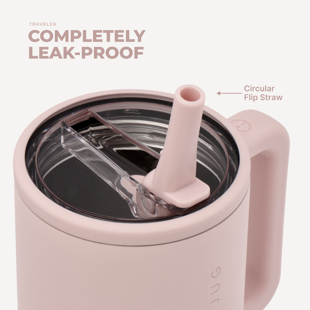 Dusty Rose 32oz Traveler Tumbler in Hydrojug