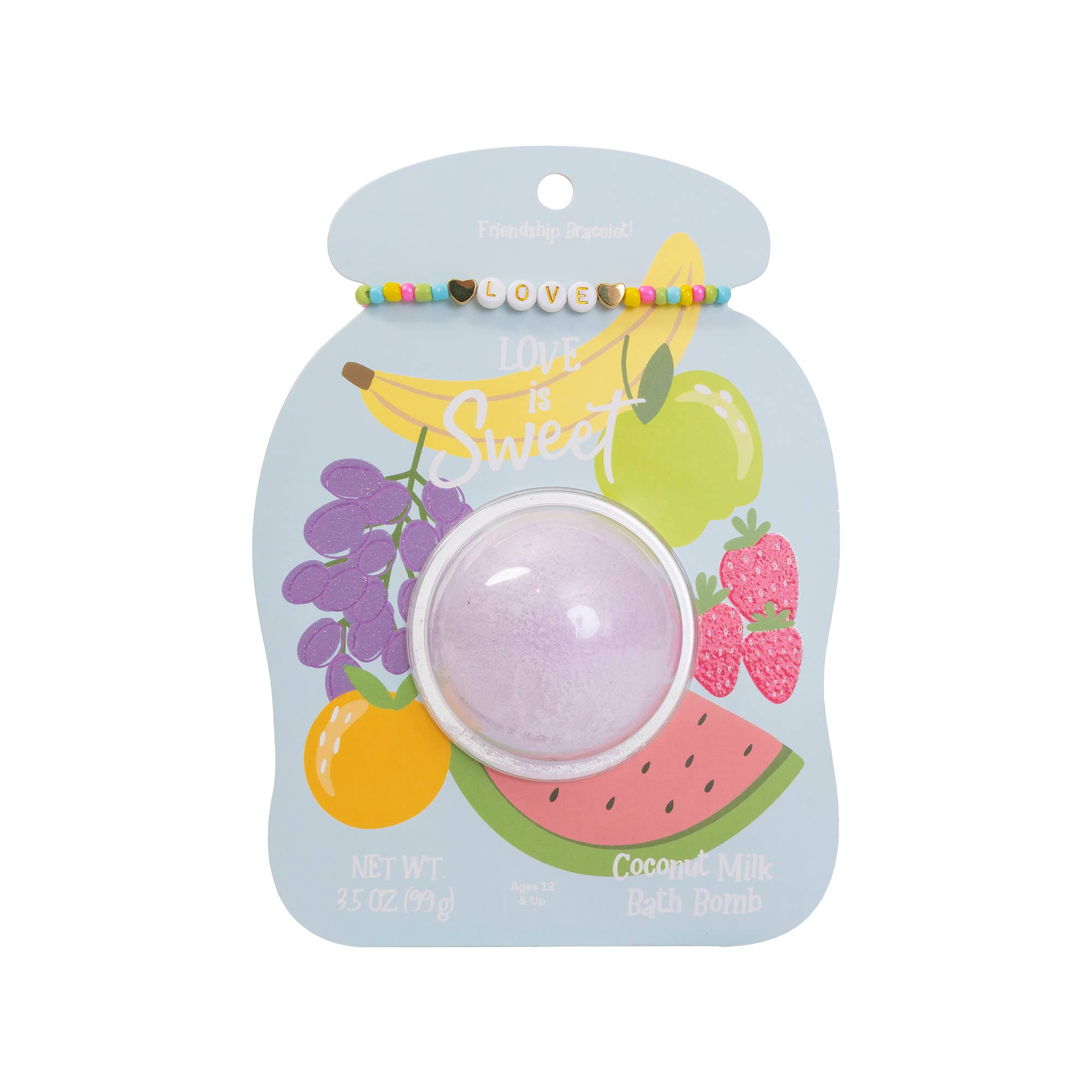Friendship Bracelet Bath Bomb - Love Is Sweet