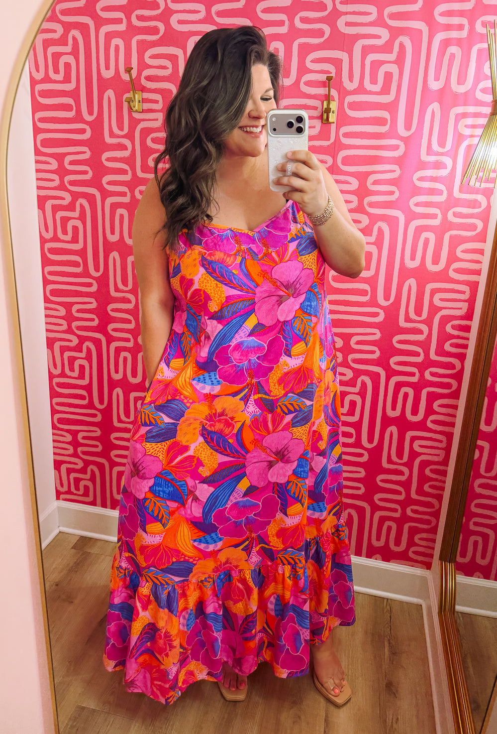 The Valle Tie Back Maxi Dress (XS-3X)