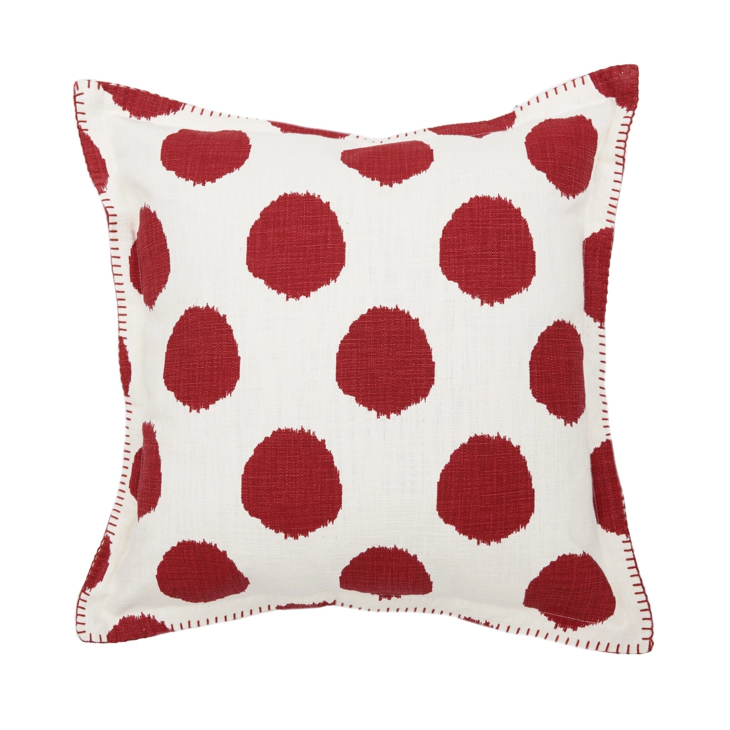 Red Dot Throw Pillow