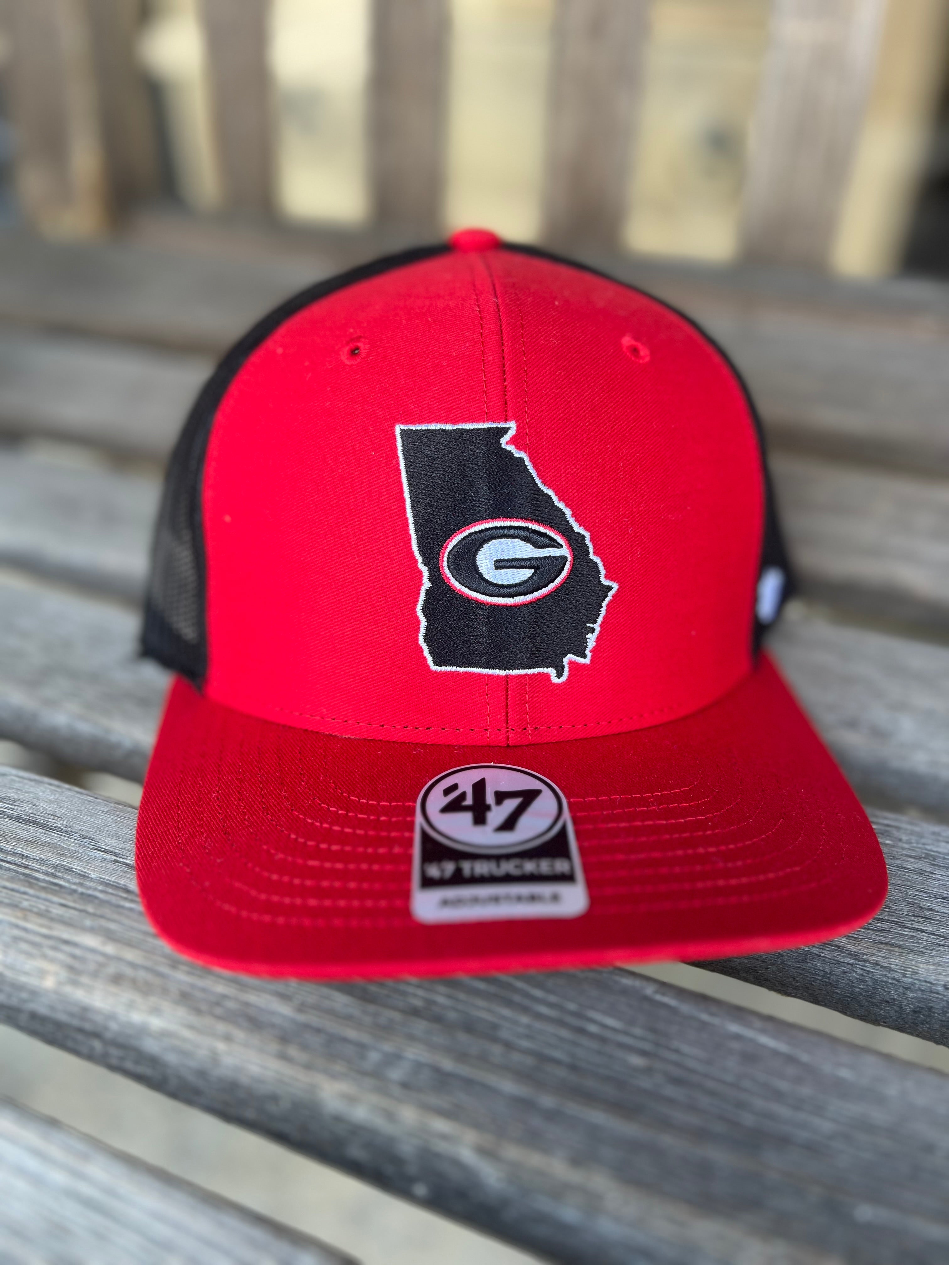 Georgia Bulldogs Red Local Trucker Hat