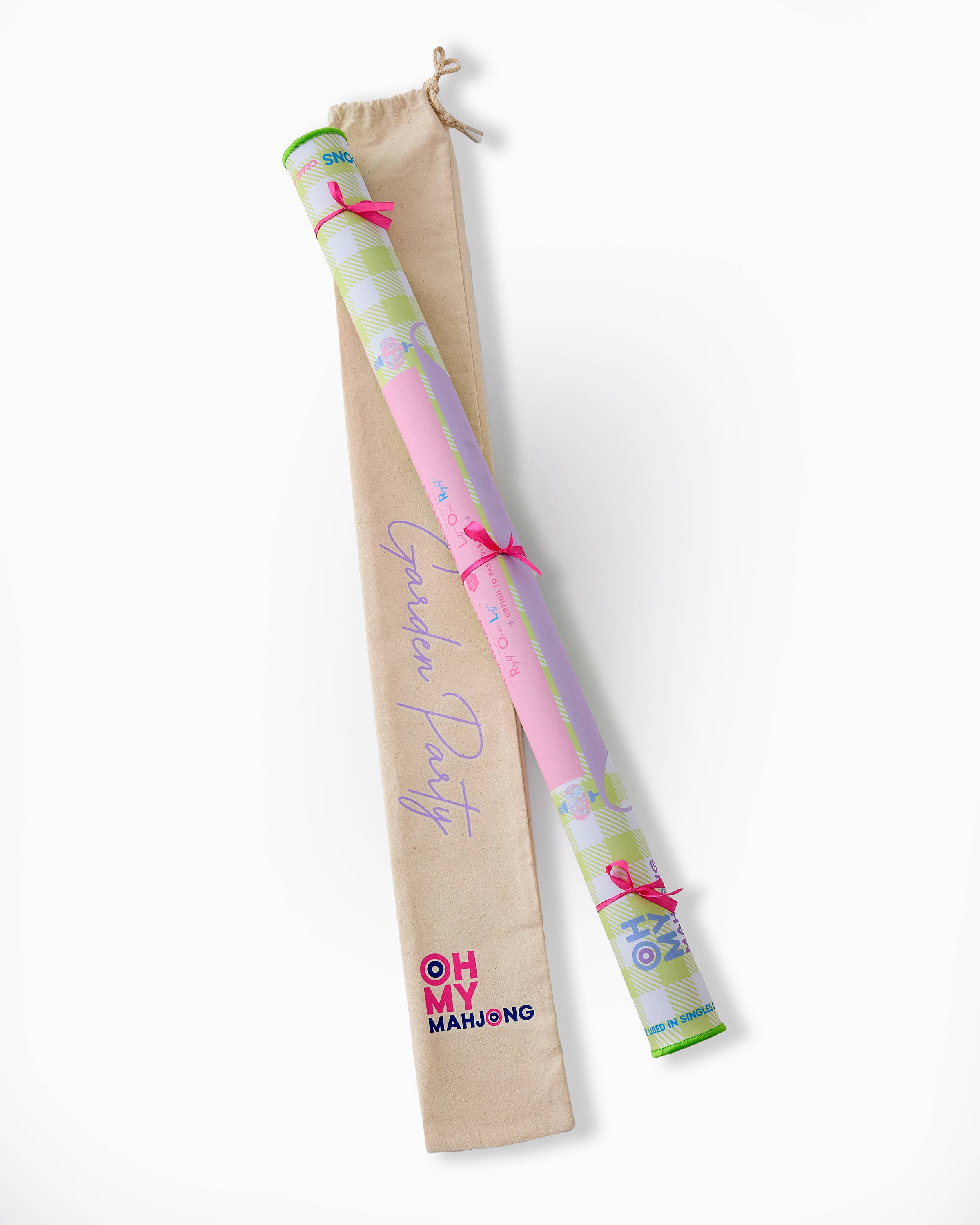 Garden Party Mat For Mahjong