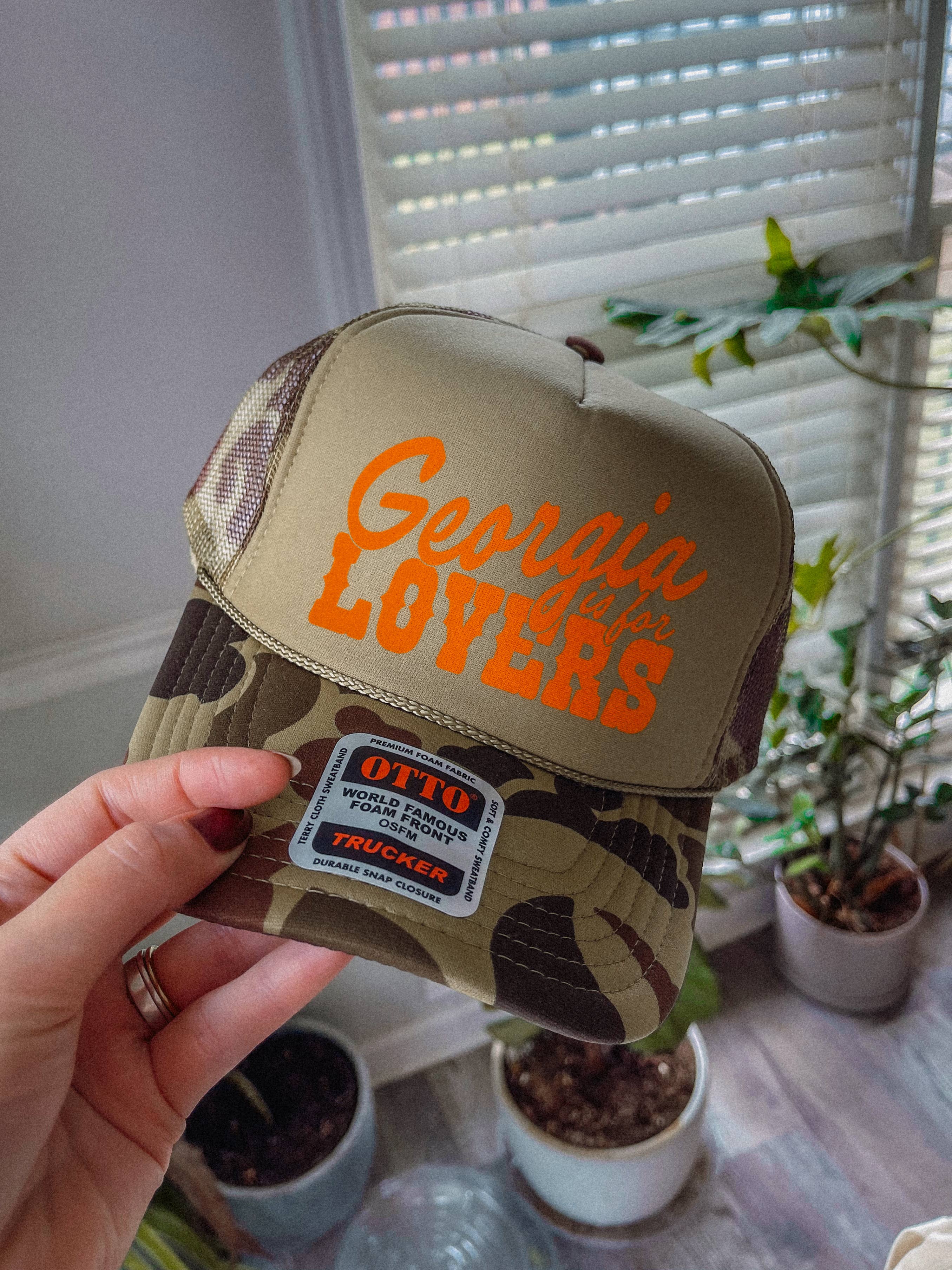 Georgia is for Lovers Trucker Hat