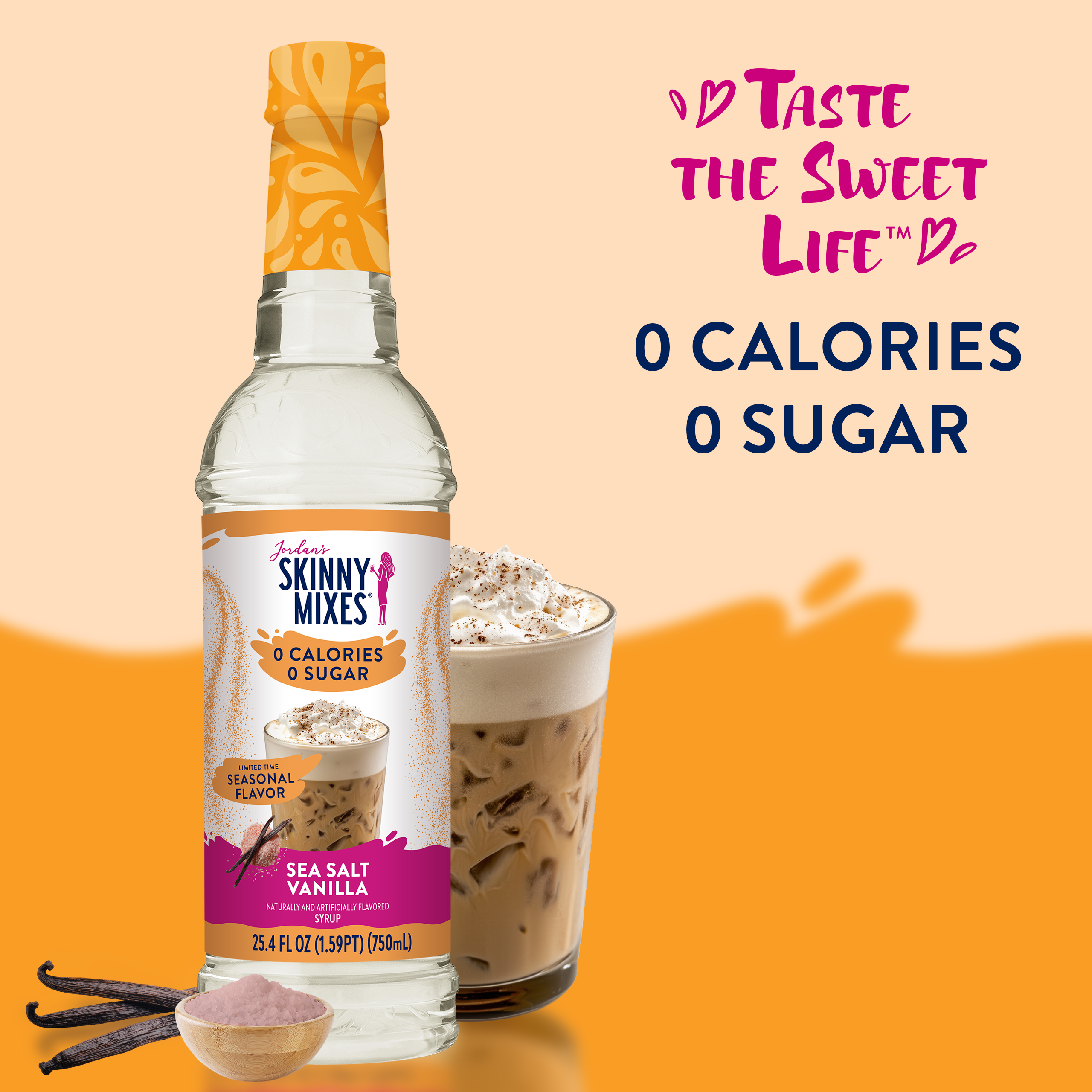 Sugar Free Sea Salt Vanilla Syrup